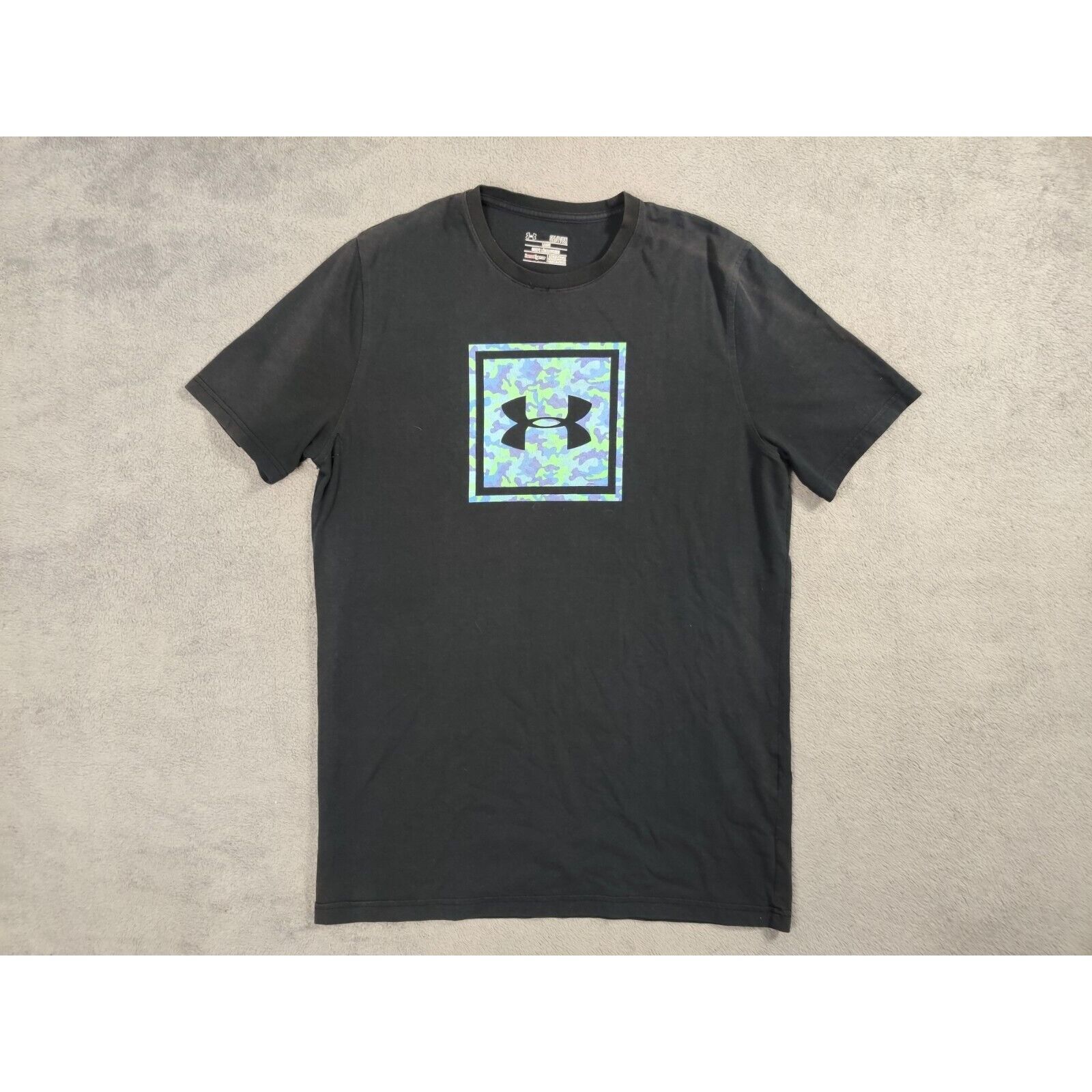 Under Armour Under Armour Shirt Adult Mens Small Black Multi-Color Logo Size US S / EU 44-46 / 1 - 1 Thumbnail