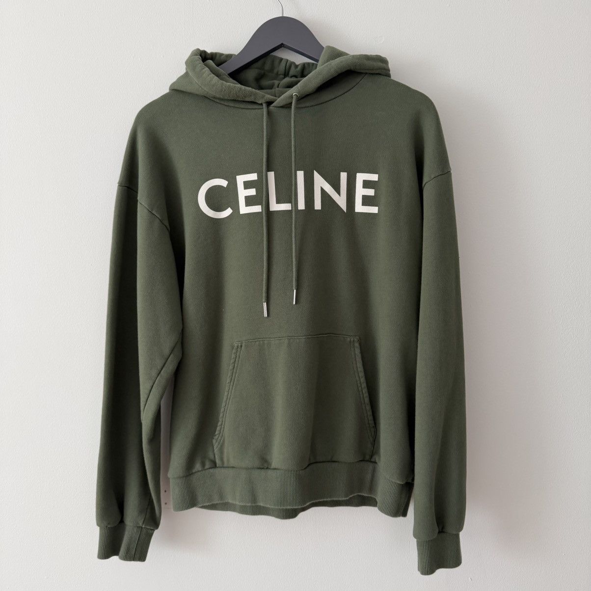 Loose Logo Hoodie in Cotton Fleece