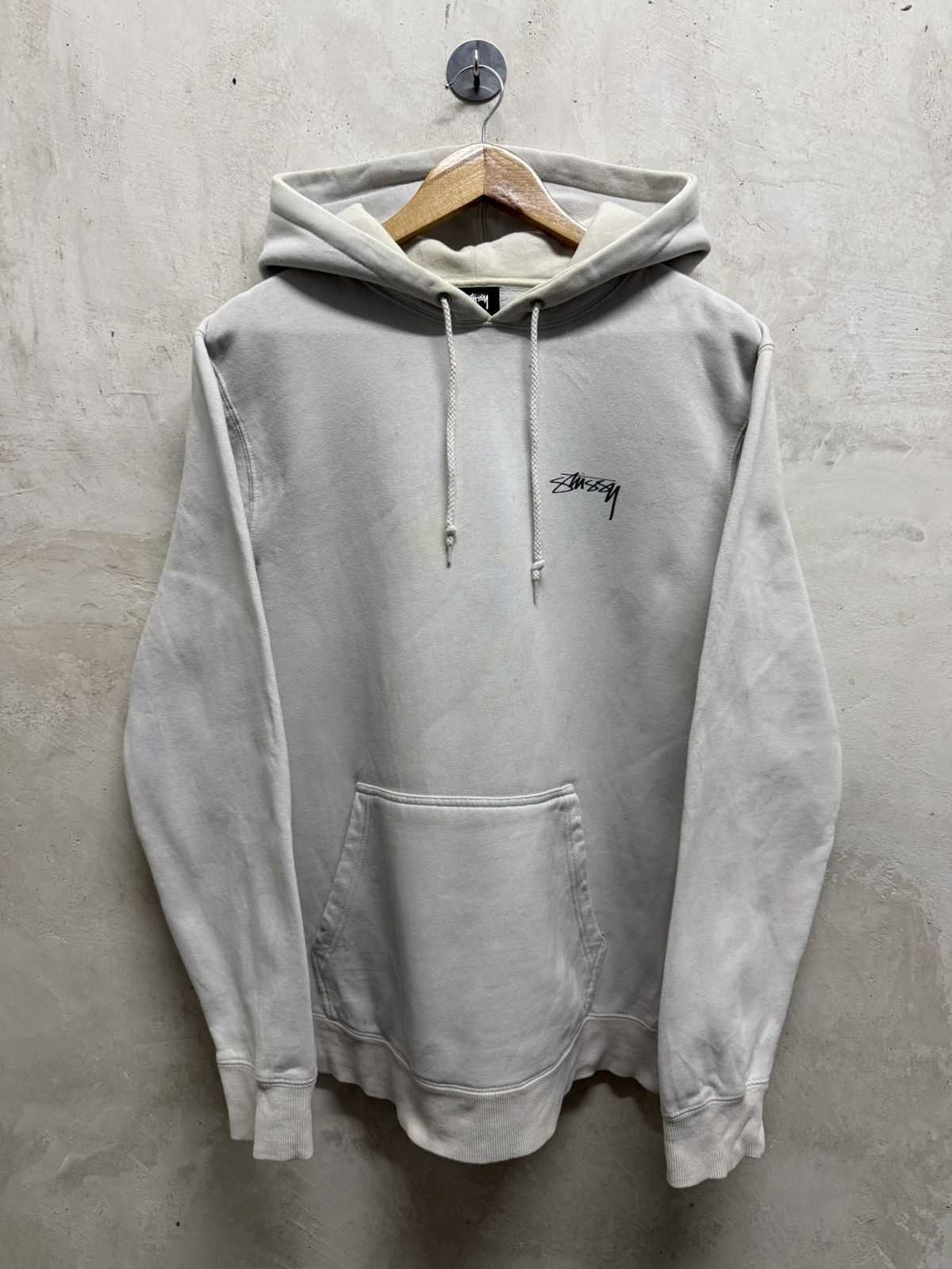 Stussy 2000s Stussy Signature Big Logo Hoodie Size US L / EU 52-54 / 3 - 3 Thumbnail
