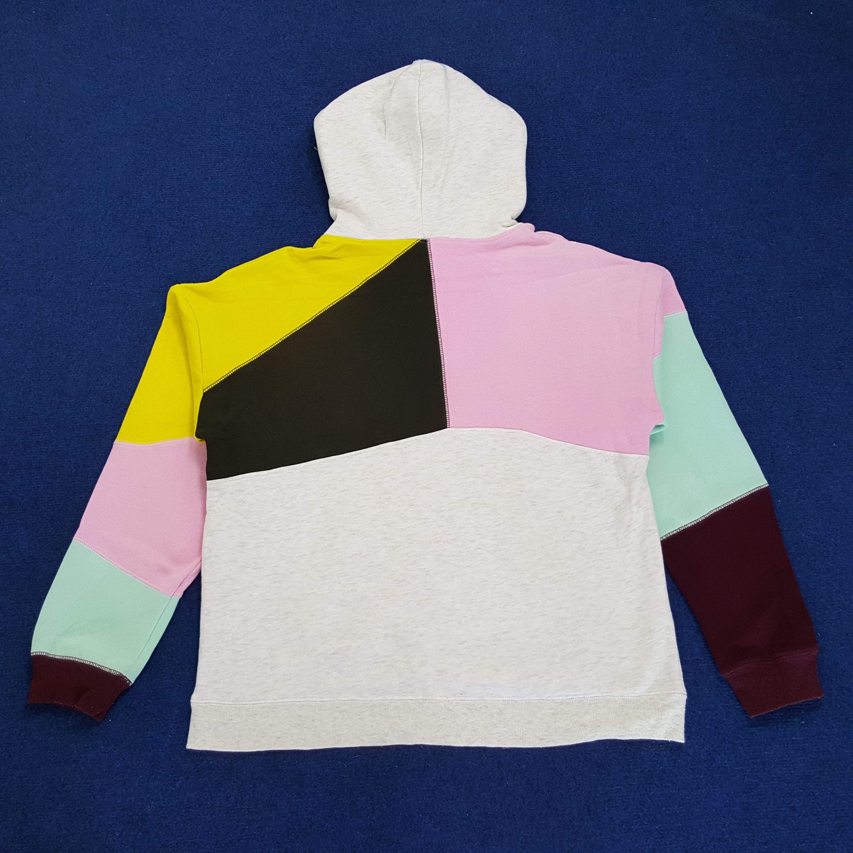 Vintage Vintage Streetwear Colour Block Hoodies Size US M / EU 48-50 / 2 - 3 Thumbnail