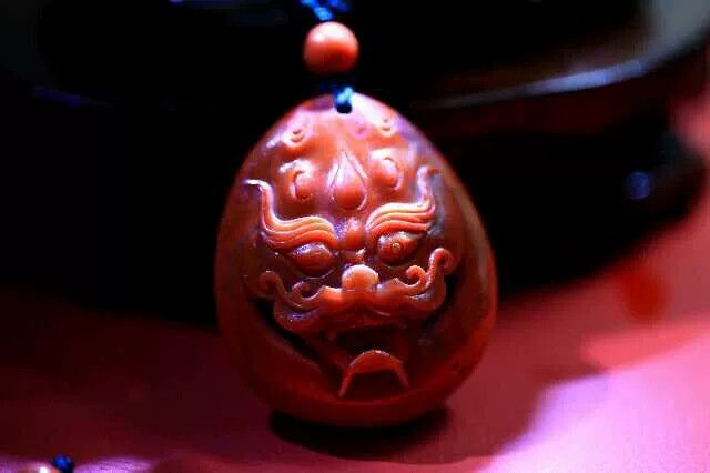 Other South Red Auspicious Beast Pendant Size ONE SIZE - 1 Thumbnail