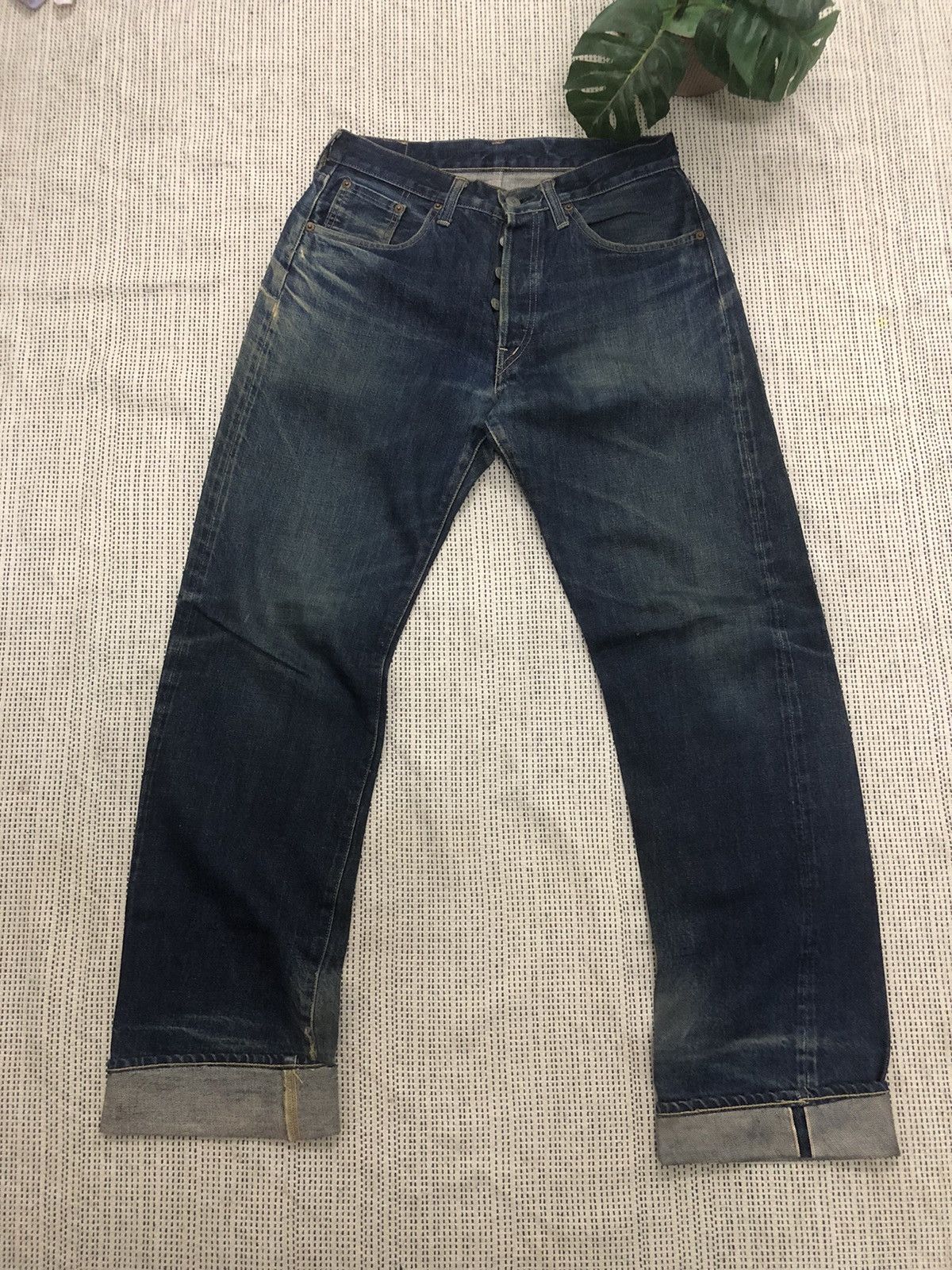 Japanese Brand × Johnbull John Bull Selvedge Blue Denim w30 Size US 30 / EU 46 - 2 Thumbnail