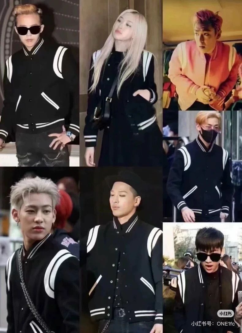 Saint Laurent Paris Saint Laurent Paris Classic baseball jacket-2506 Size US S / EU 44-46 / 1 - 8 Thumbnail