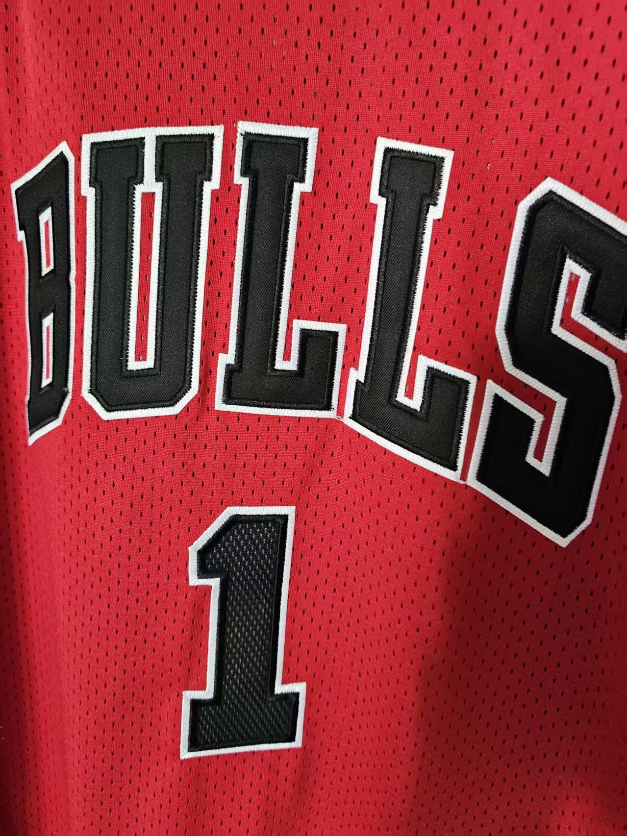 NBA Derrick Rose Jersey Chicago Bulls 1 Double Stitched Size US XL / EU 56 / 4 - 3 Thumbnail