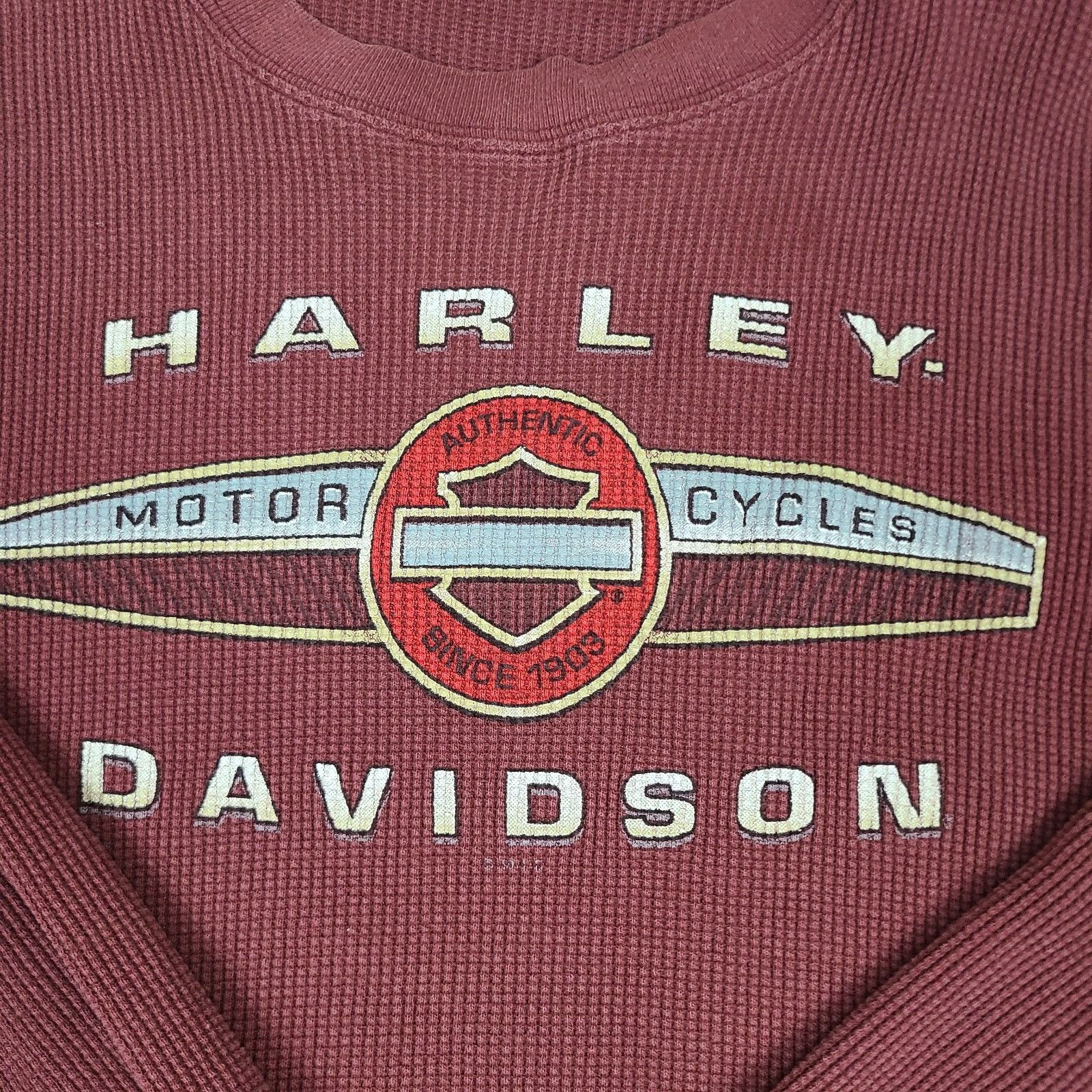 Harley Davidson Harley Davidson Sweater Mens Large Red Long Sleeve Chicks N Size US L / EU 52-54 / 3 - 2 Thumbnail