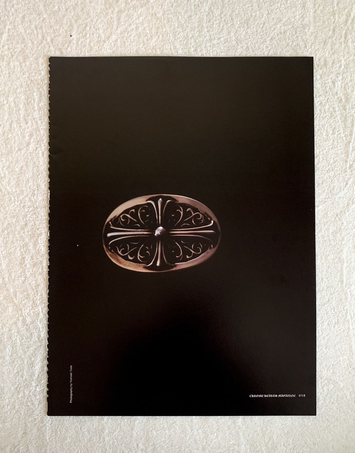 Chrome Hearts Chrome hearts buckle 8x11 cutout poster Size ONE SIZE - 1 Thumbnail