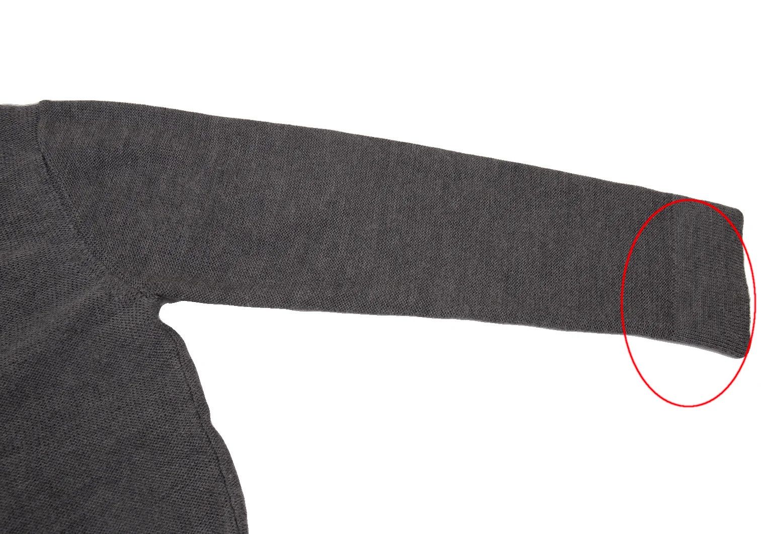 Comme des Garcons Homme Plus Wool Chullinden Knit Sweater in Gray Beige, Size M Size US M / EU 48-50 / 2 - 5 Thumbnail