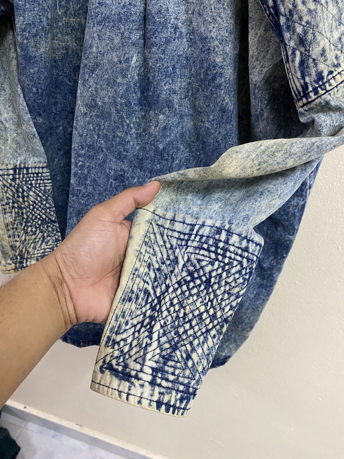 Kapital Vtg Japanese Brand Denim Acid Wash Blue Size US XL / EU 56 / 4 - 9 Thumbnail