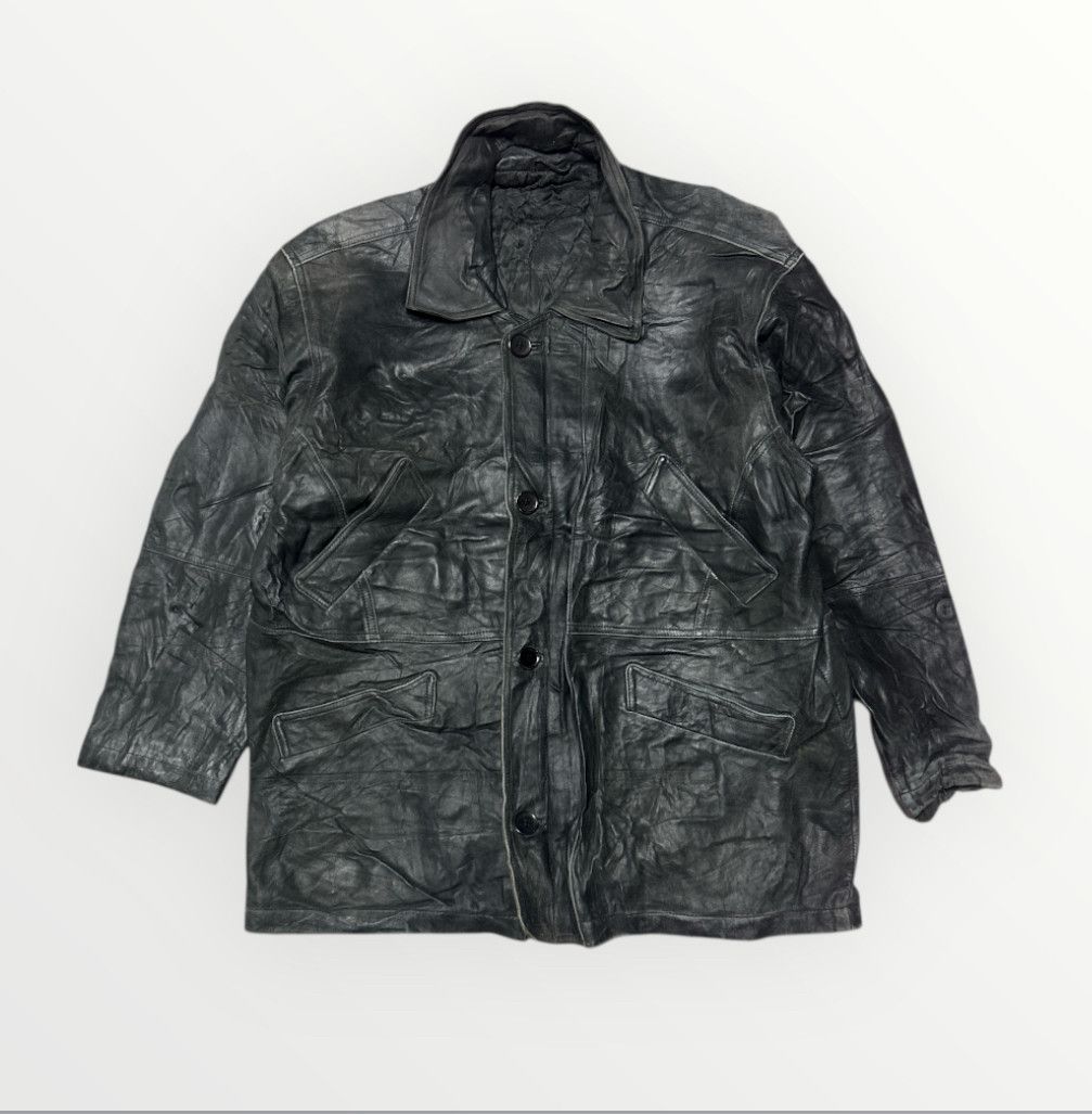 Other Vintage Sheep leather Jacket Size US S / EU 44-46 / 1 - 1 Thumbnail