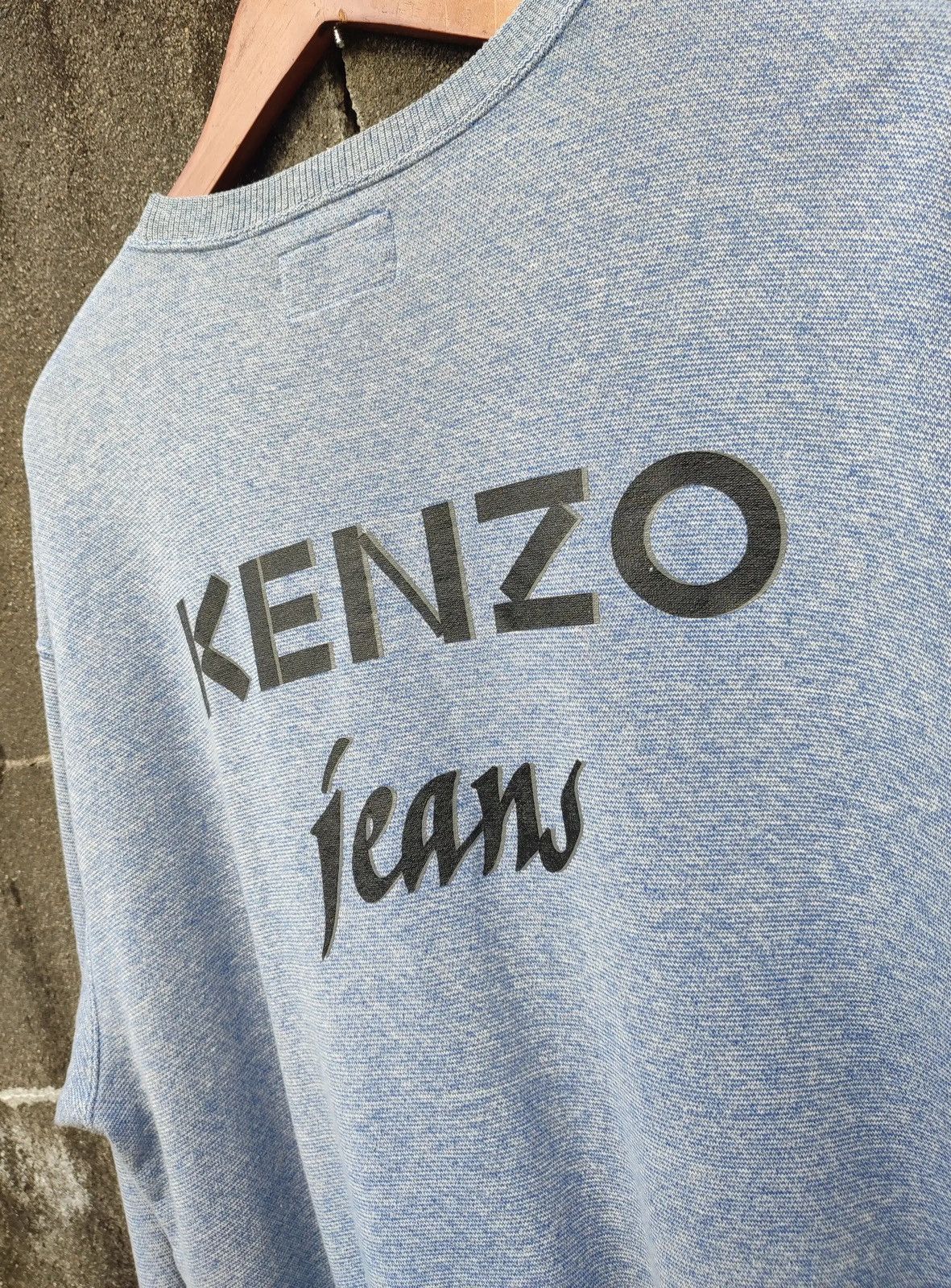 Japanese Brand × Kenzo × Vintage Vintage Kenzo Jeans Sweatshirt – Made in Japan Size US L / EU 52-54 / 3 - 4 Thumbnail
