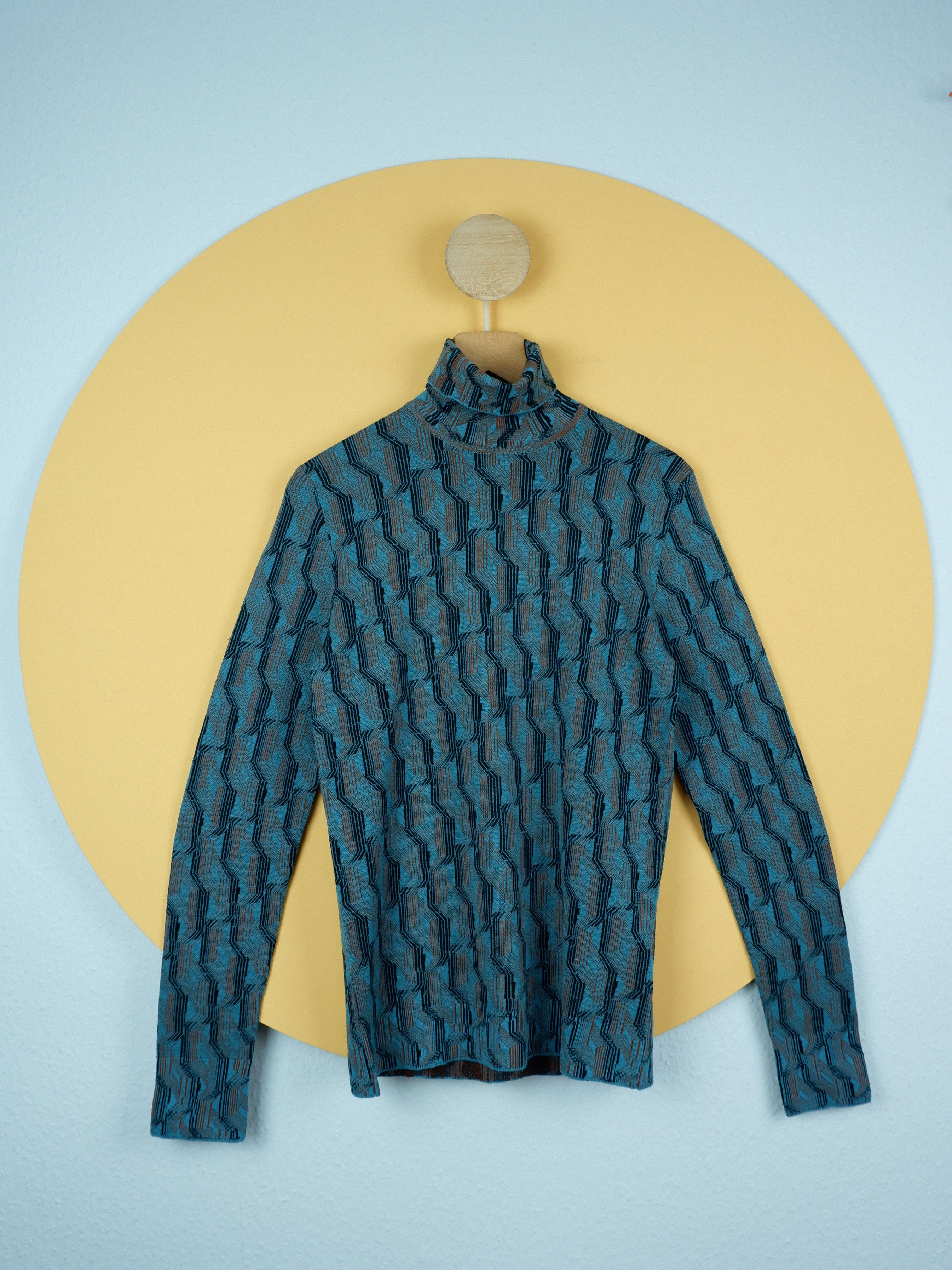 Prada × Raf Simons Last price! 1.4k Prada jacquard wool turtleneck