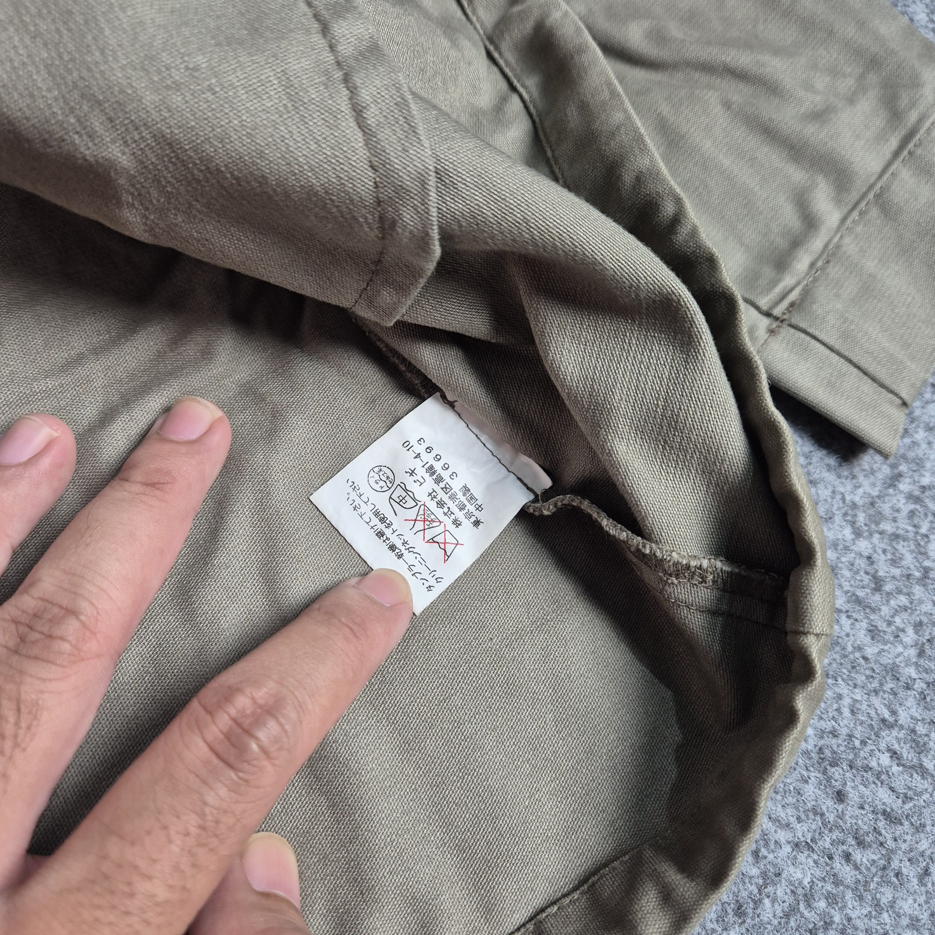 Frapbois Frapbois issey miyake parca military jacket Size US L / EU 52-54 / 3 - 6 Thumbnail