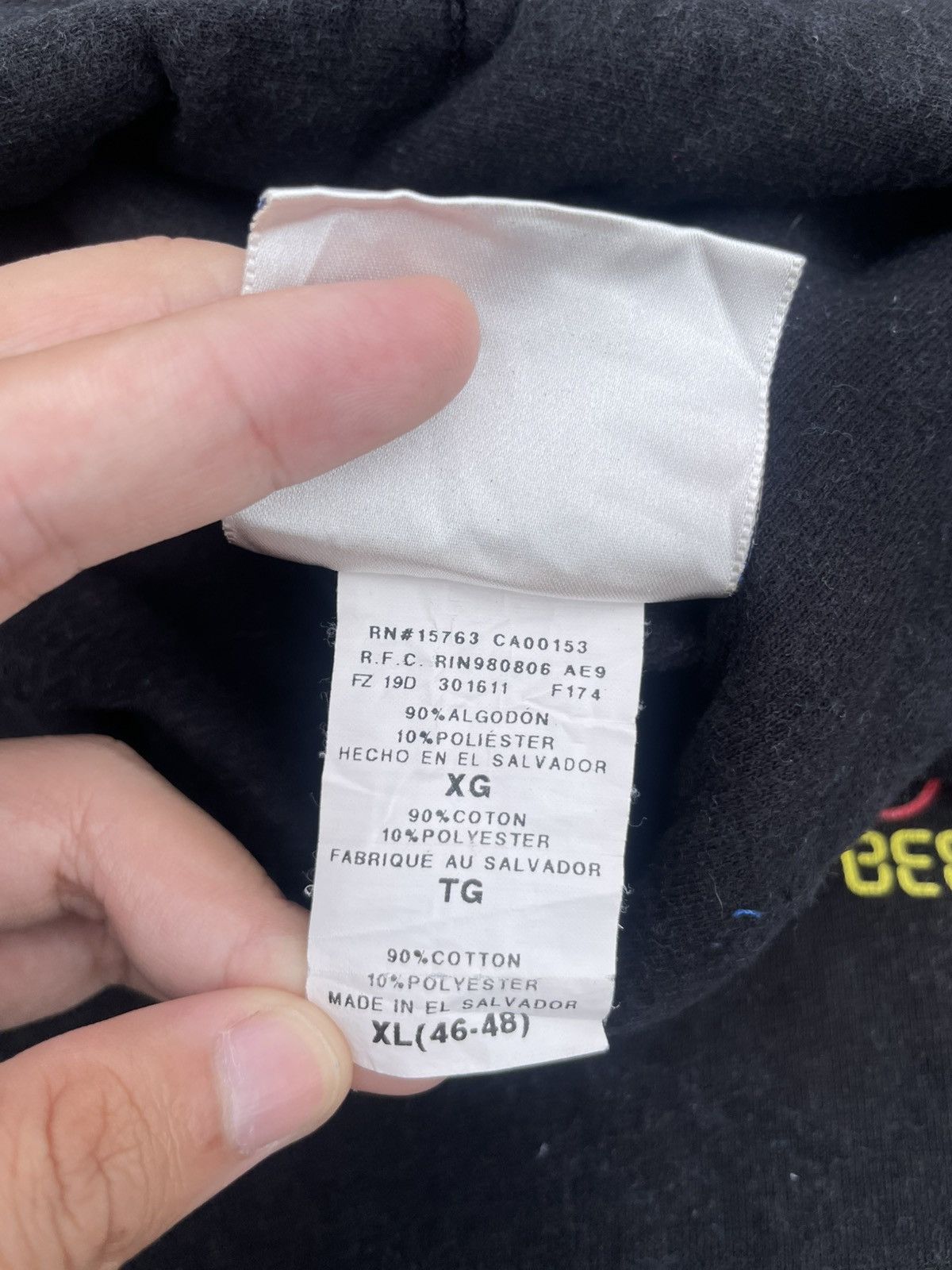 Hanes × Vintage VINTAGE HANES HOODIE Size US XL / EU 56 / 4 - 3 Thumbnail
