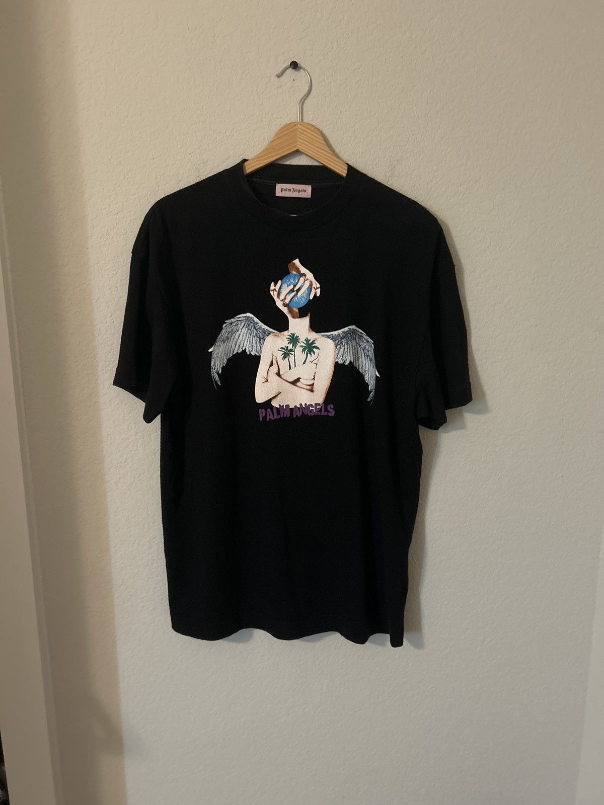 Palm Angels Palm Angels *RARE* Angels Shirt Size US M / EU 48-50 / 2 - 4 Thumbnail