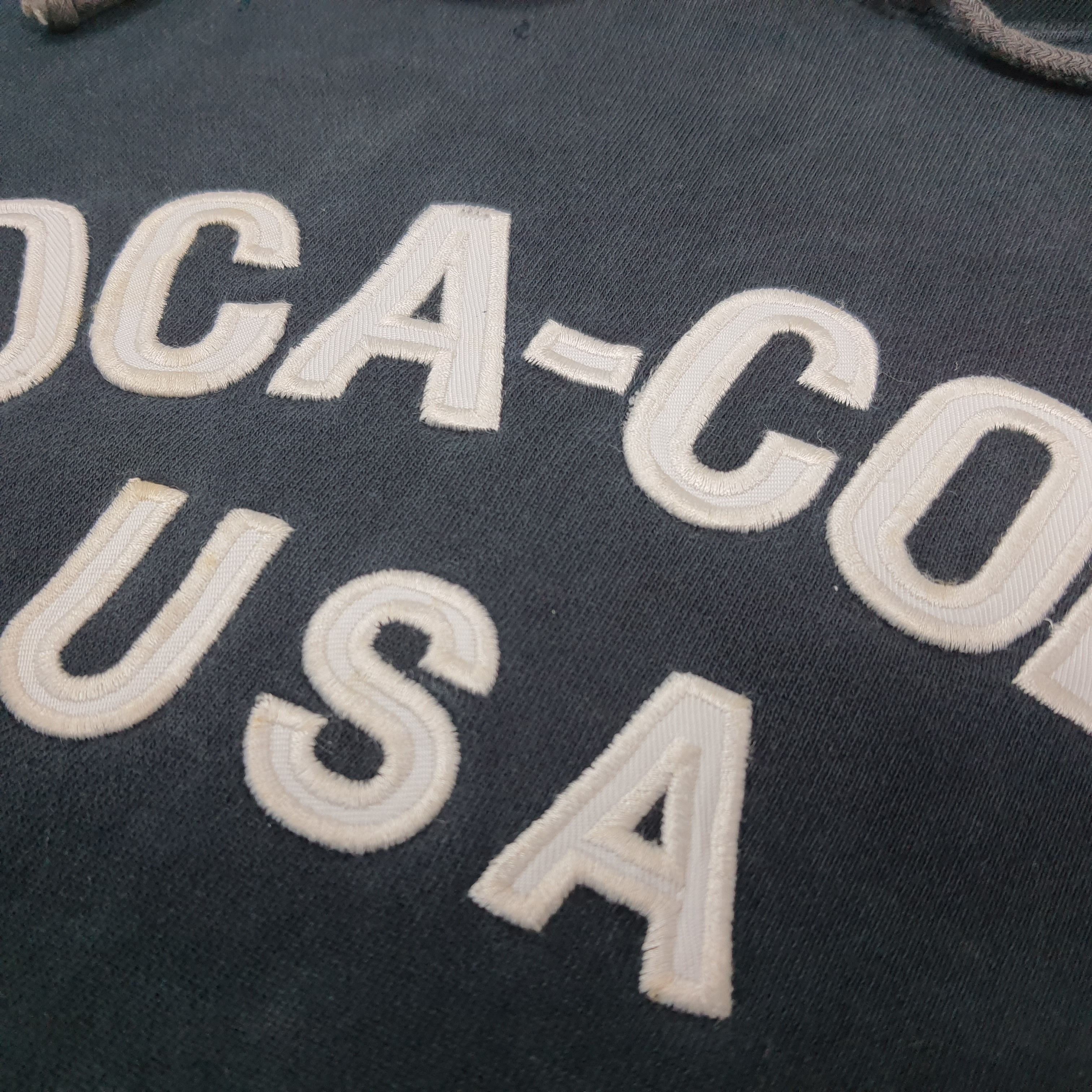 Coca Cola Vintage 90s Coca Cola USA Hoodie Sweatshirt C295N28 Size US S / EU 44-46 / 1 - 2 Thumbnail