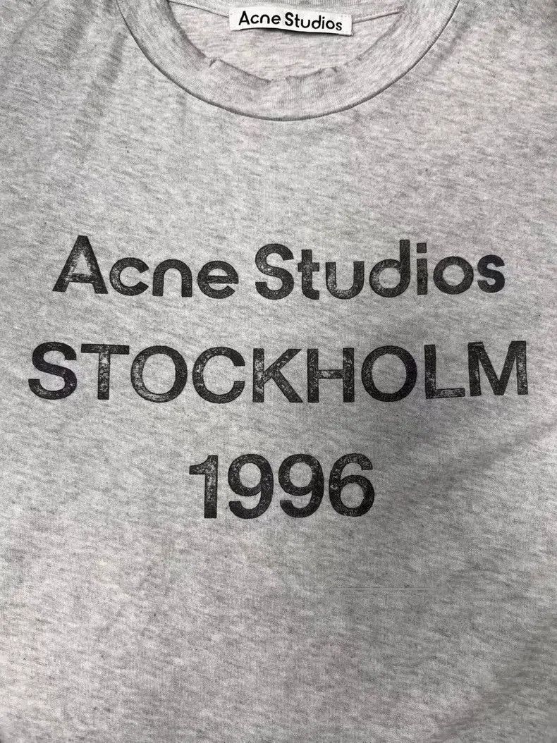 Acne Studios Acne Studios 1996 Series Lettering Printed Casual Short Sl Size US XS / EU 42 / 0 - 3 Thumbnail