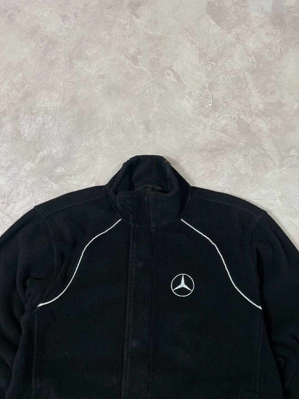 Mercedes-Benz × Vintage Vintage Mercedes Benz Fleece Pullover Size US M / EU 48-50 / 2 - 3 Thumbnail