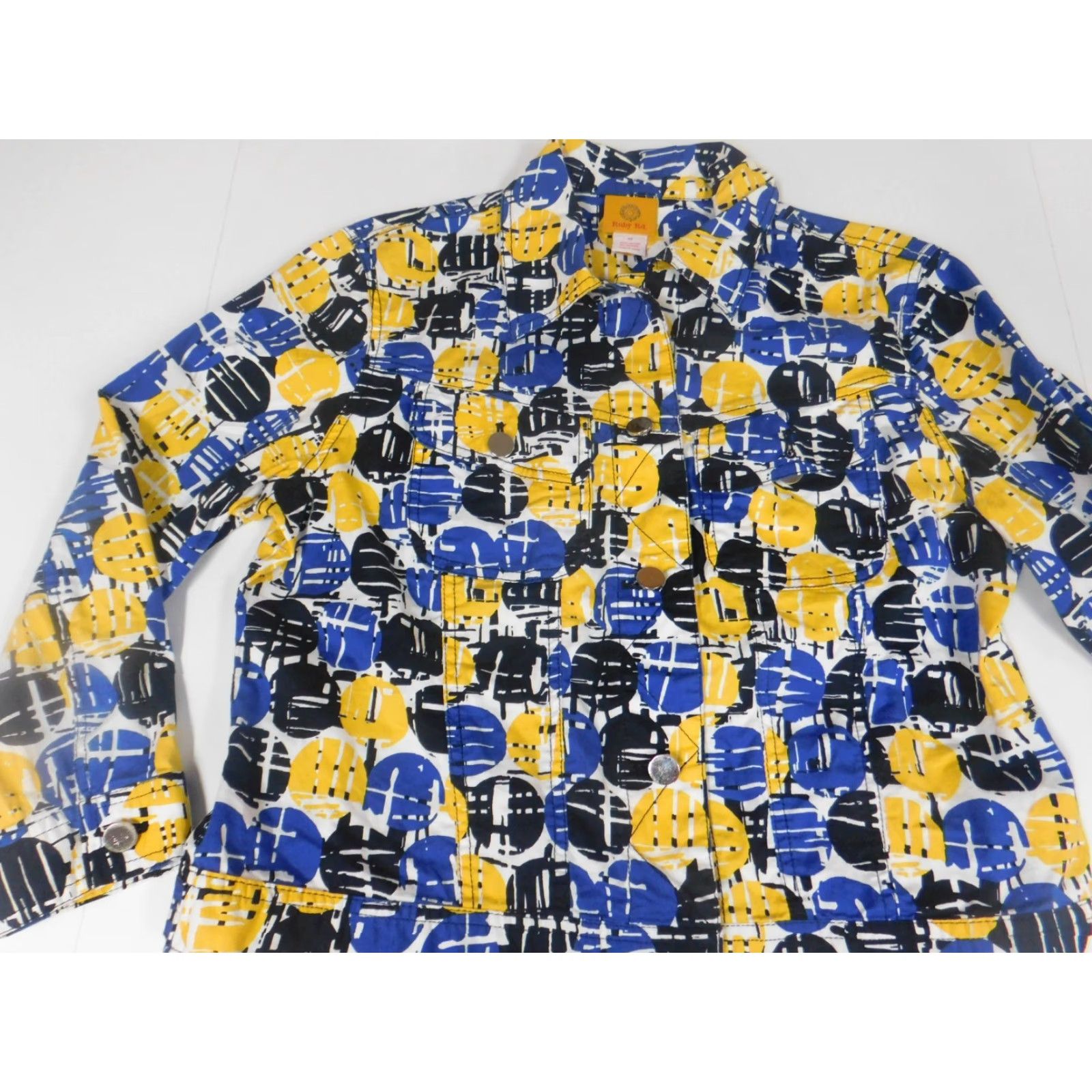 Vintage **Womens Blue Ruby Rd Jacket 10 Button Collar** User: Womens Blue Ruby Rd Jacket 10 Button Collar Size L / US 10 / IT 46 - 3 Thumbnail