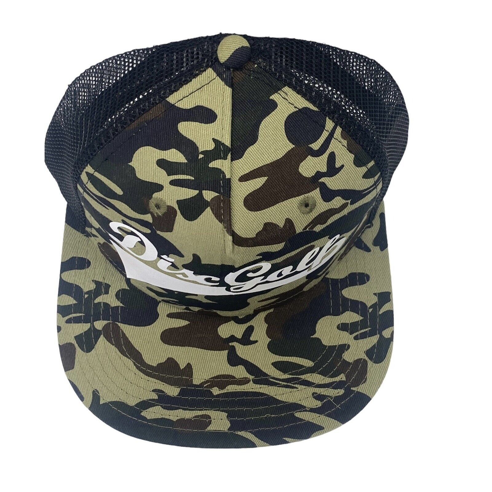 The Unbranded Brand Disc Golf DISCGOLF BASEBALL Logo Hat Trucker Cap Snap Back Size ONE SIZE - 10 Thumbnail