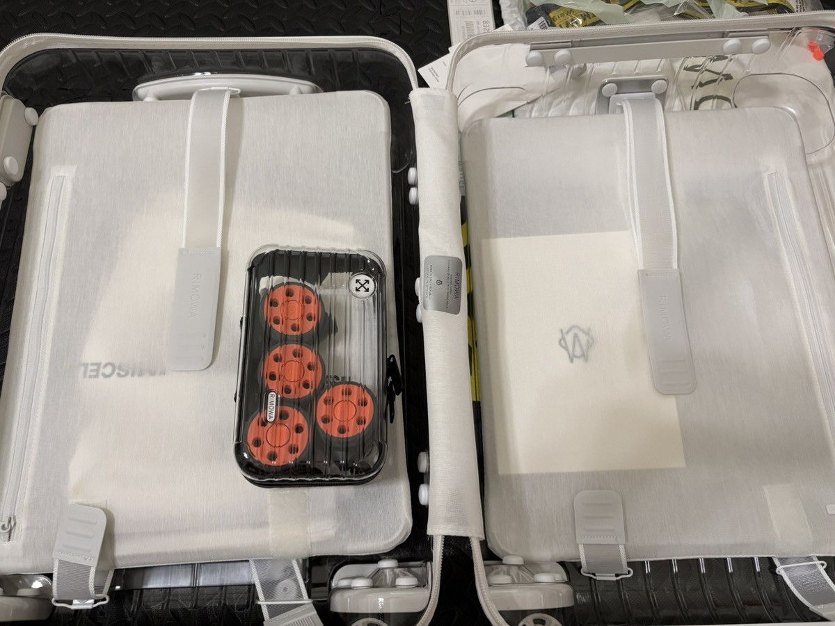 Off-White Off-White x Rimowa See Through 47L Luggage Case Size ONE SIZE - 7 Thumbnail