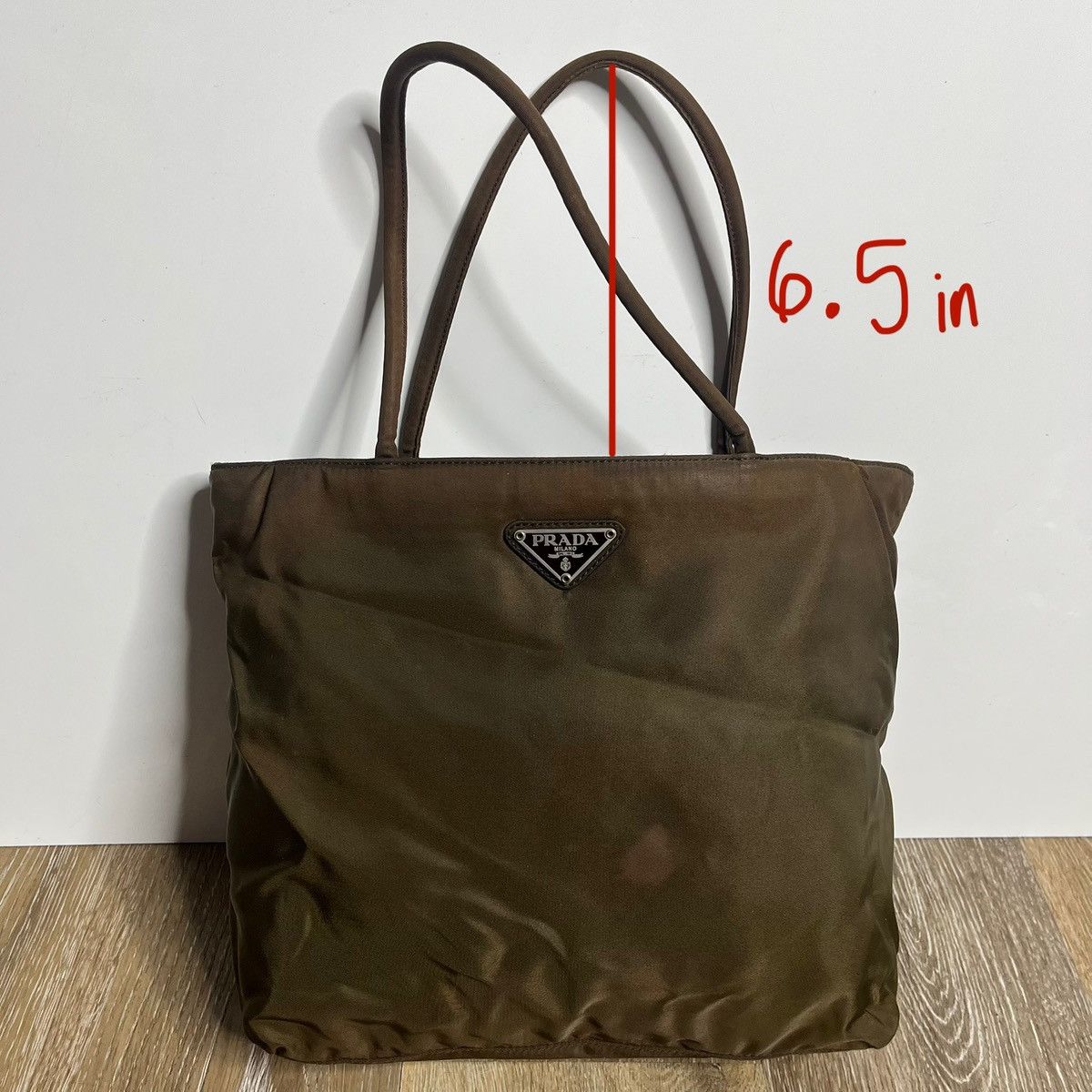 Prada vintage brown prada nylon bag Size ONE SIZE - 3 Thumbnail