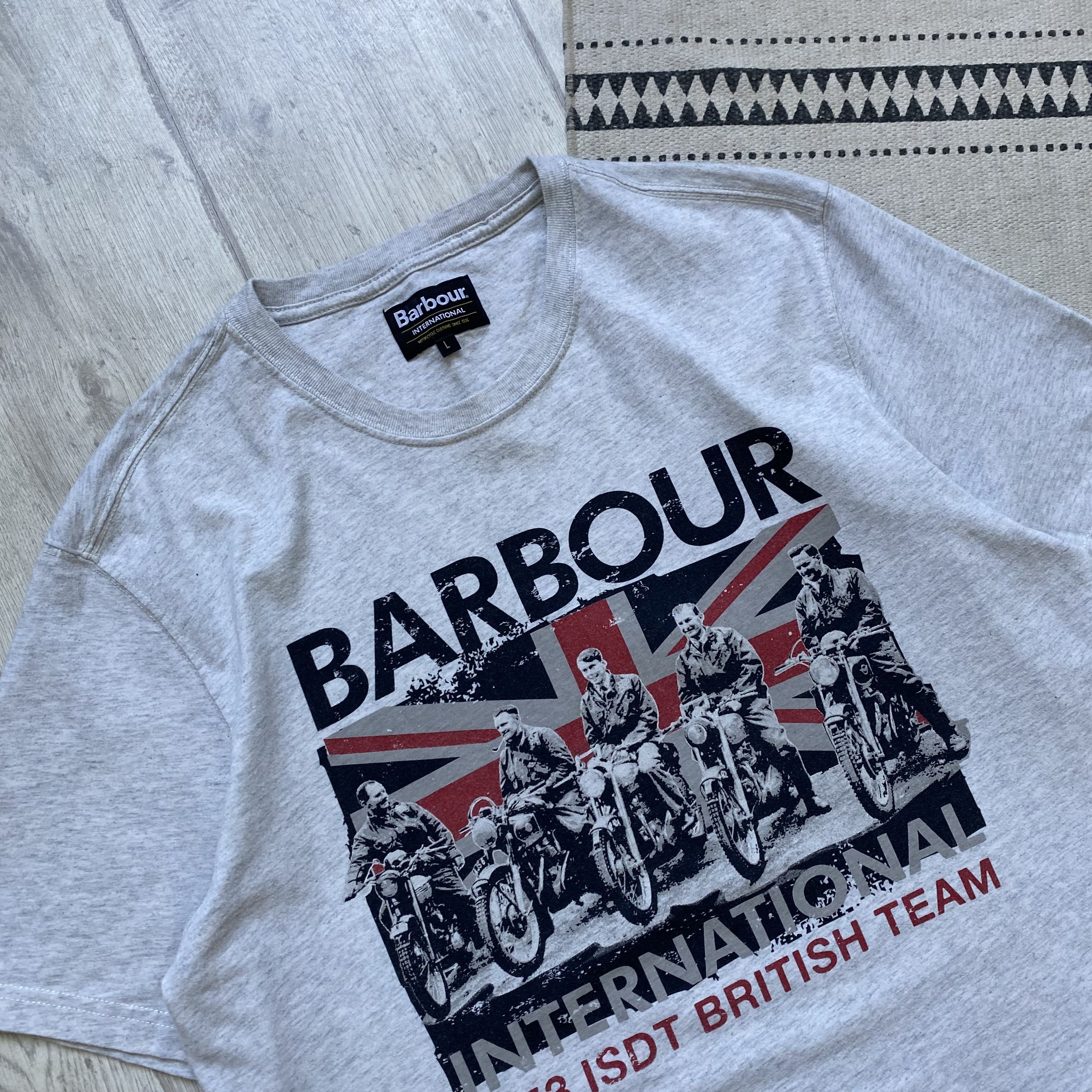 Barbour Vintage Barbour International Tee Steve McQueen Size US M / EU 48-50 / 2 - 2 Thumbnail