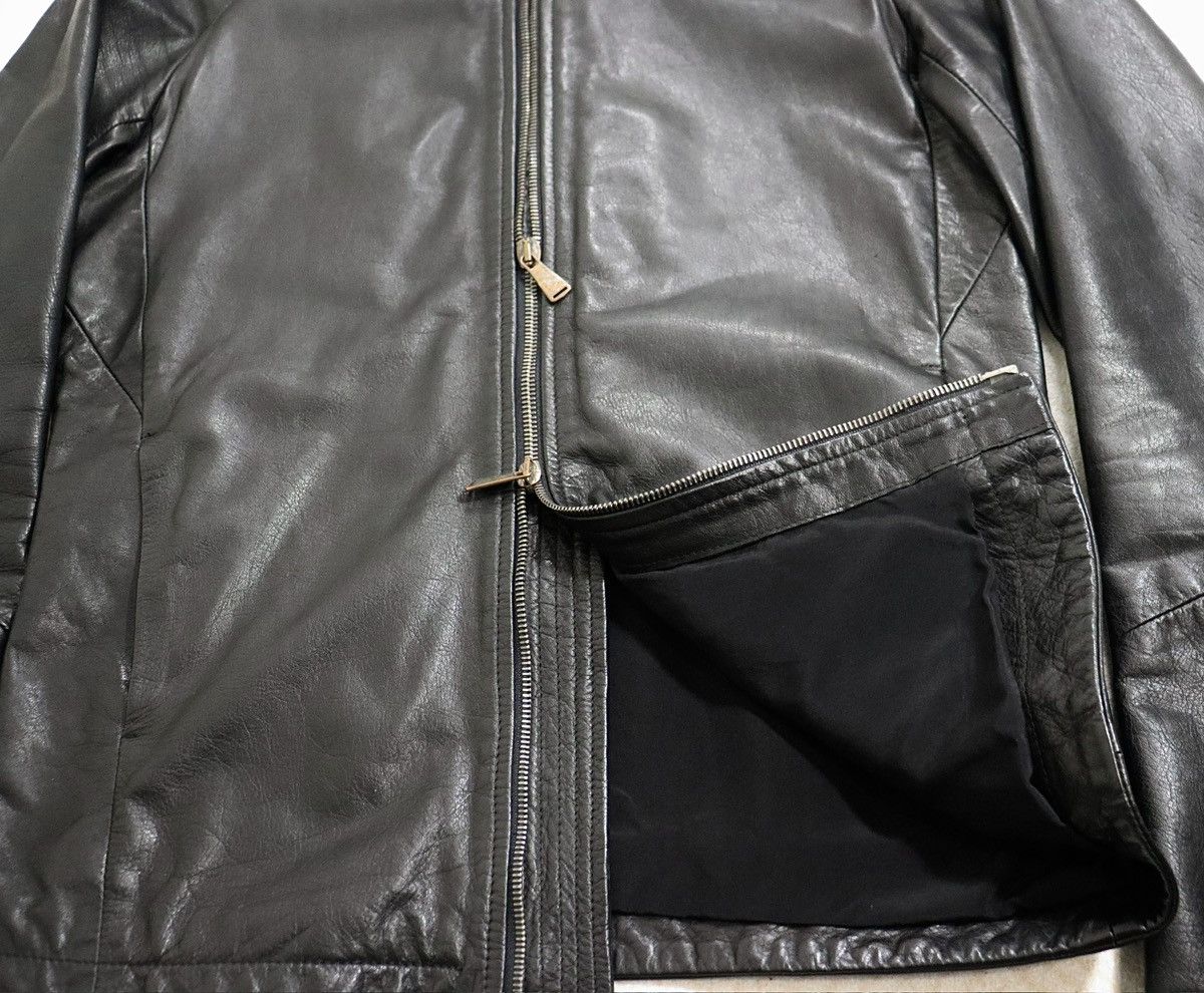 10sei0otto 10Sei0Otto Oil Calf Lather Jacket Size US S / EU 44-46 / 1 - 6 Thumbnail