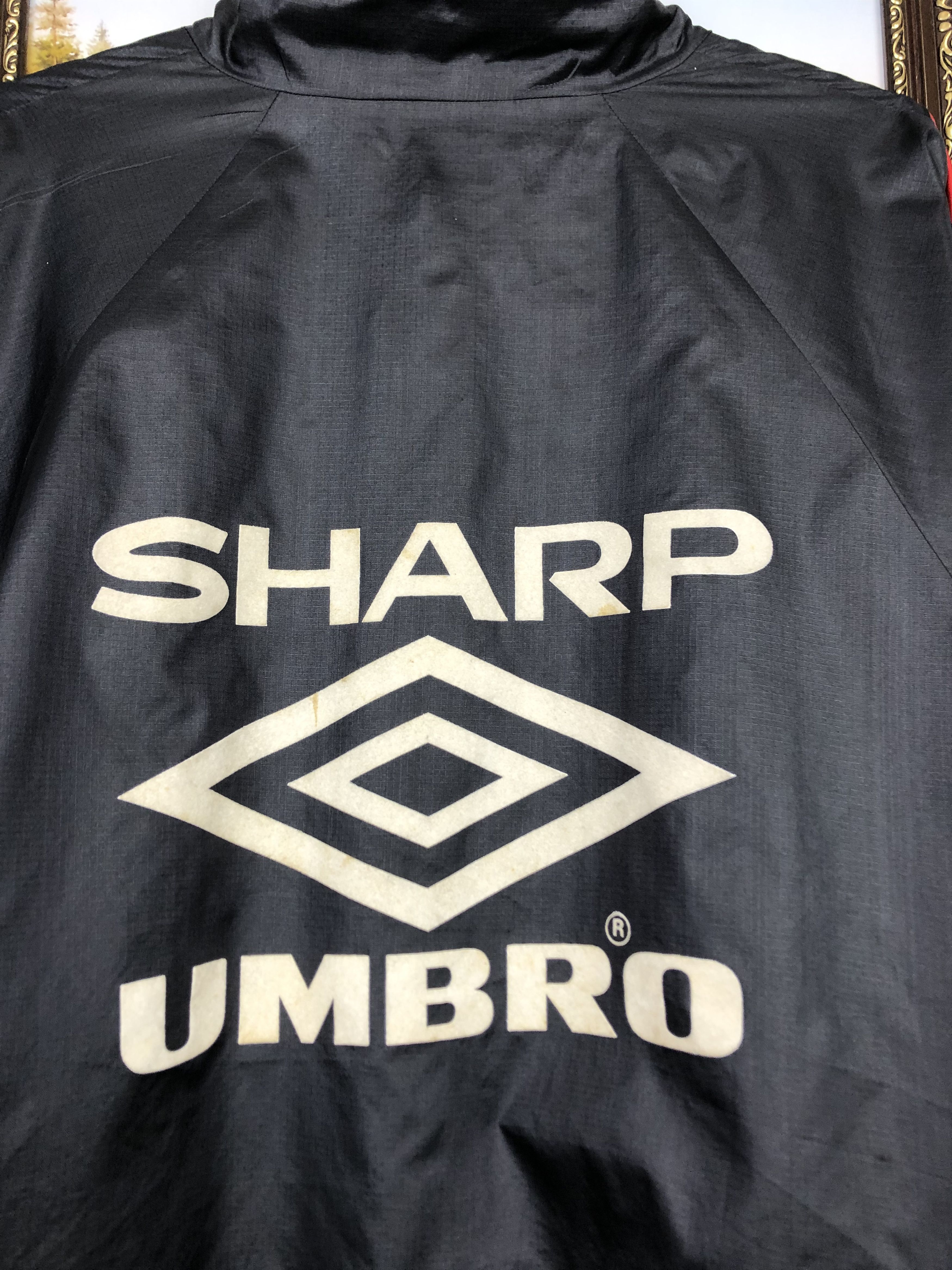 Umbro Vintage Manchester United Umbro Football Track Soccer Jacket Size US M / EU 48-50 / 2 - 10 Thumbnail