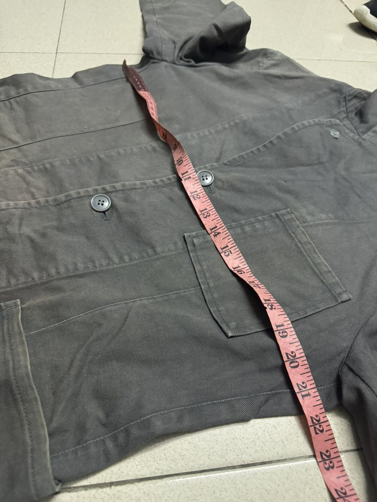 Comme des Garcons Homme COMME DES GARCONS HOMME AD2002 DISTRESSED CHORE JACKET M Size US M / EU 48-50 / 2 - 10 Thumbnail