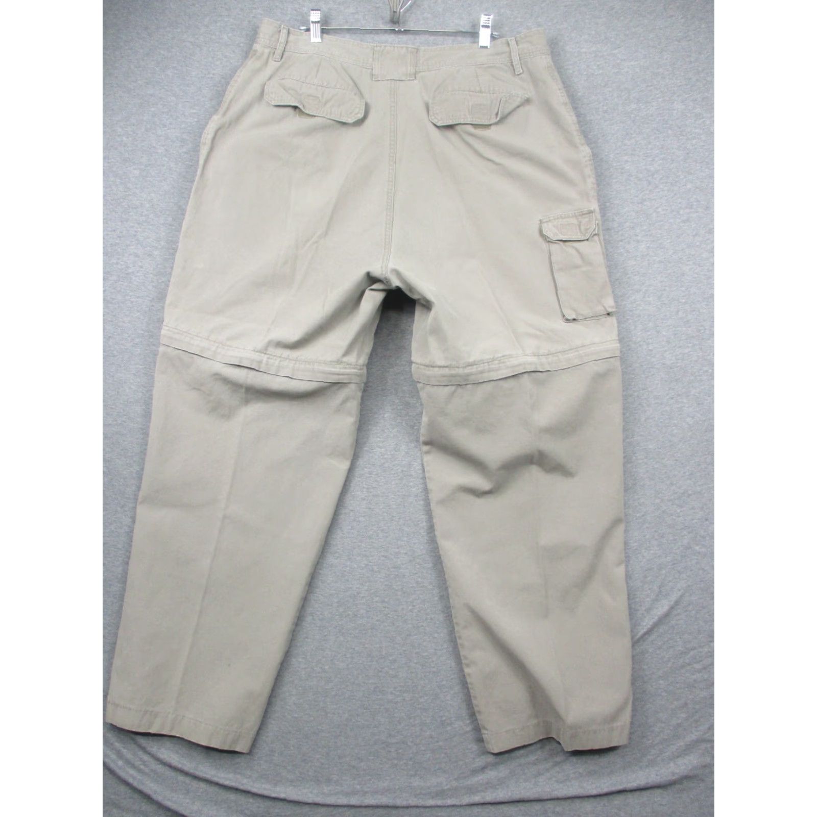 Vintage VINTAGE Field & Stream Convertible Cargo Pants 38 Beige Outdoor Cargo Pants Mens Regular 38 Beige Cargo Pocket Canvas Logo 31 In Inseam Size US 38 / EU 54 - 3 Thumbnail