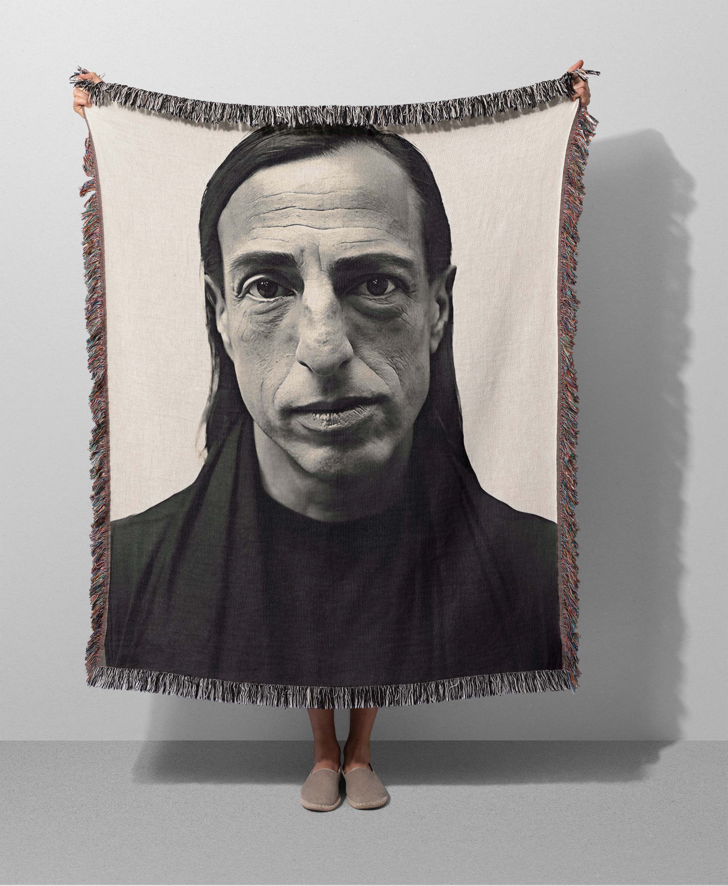 Rick Owens Blanket Woven Art Poster Fashion Gift Logo
