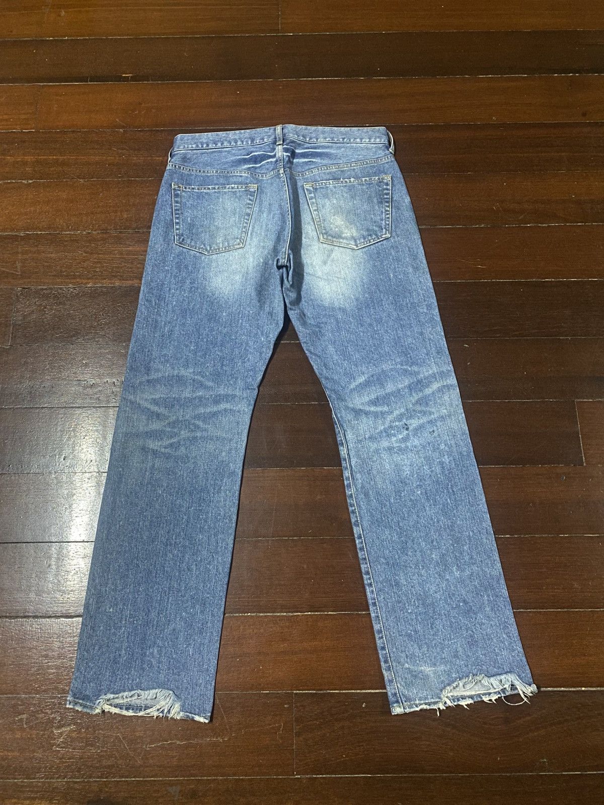 Takeo Kikuchi Rare Vintage design Takeo Kikuchi jeans distressed boro Size US 34 / EU 50 - 10 Thumbnail
