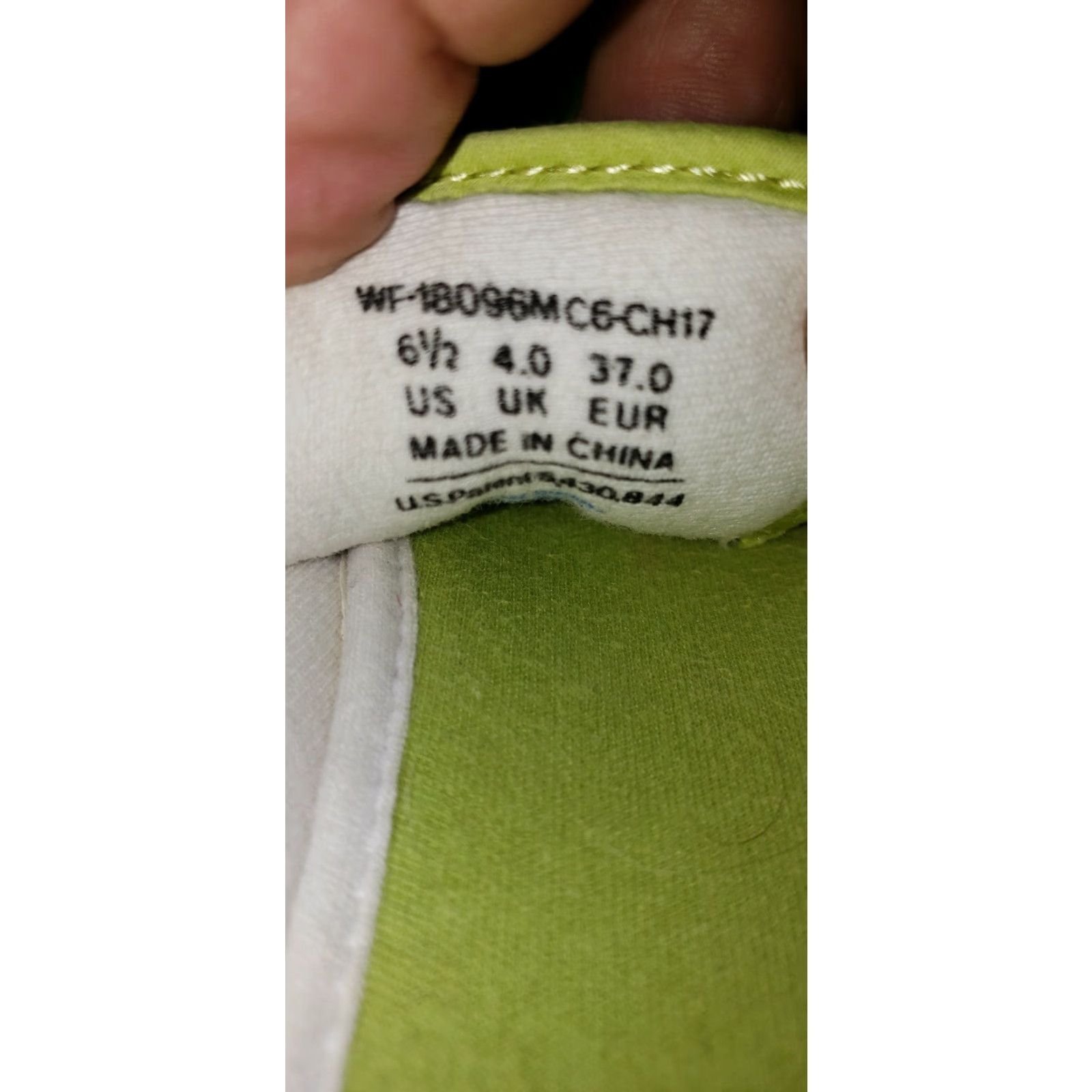 Keds Keds Women's Slide Sneakers US 6.5M Neon Green Open Heel Design Laces Casual Size US 5 / IT 35 - 4 Thumbnail