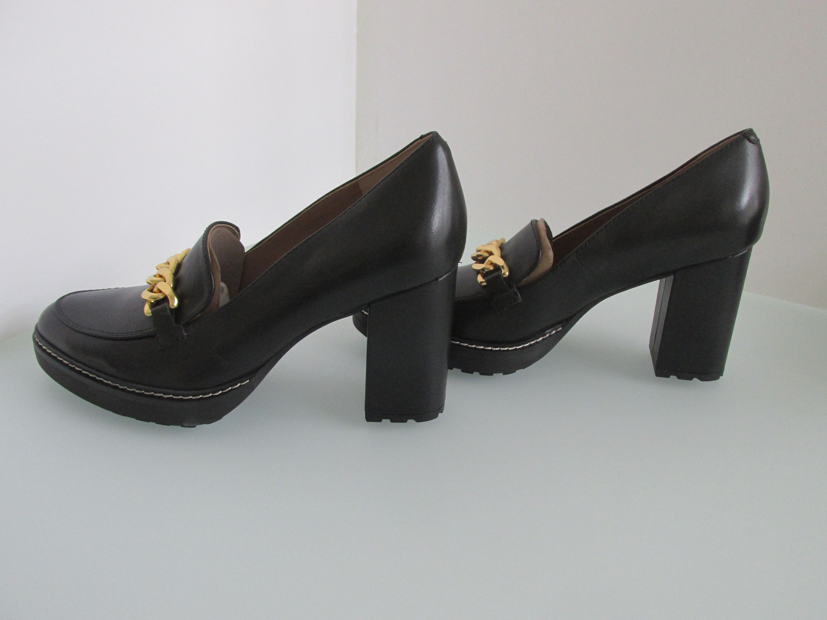 Naturalizer Naturalizer (Lea) New Leather Heels Size 8M Size US 8 / IT 38 - 3 Thumbnail