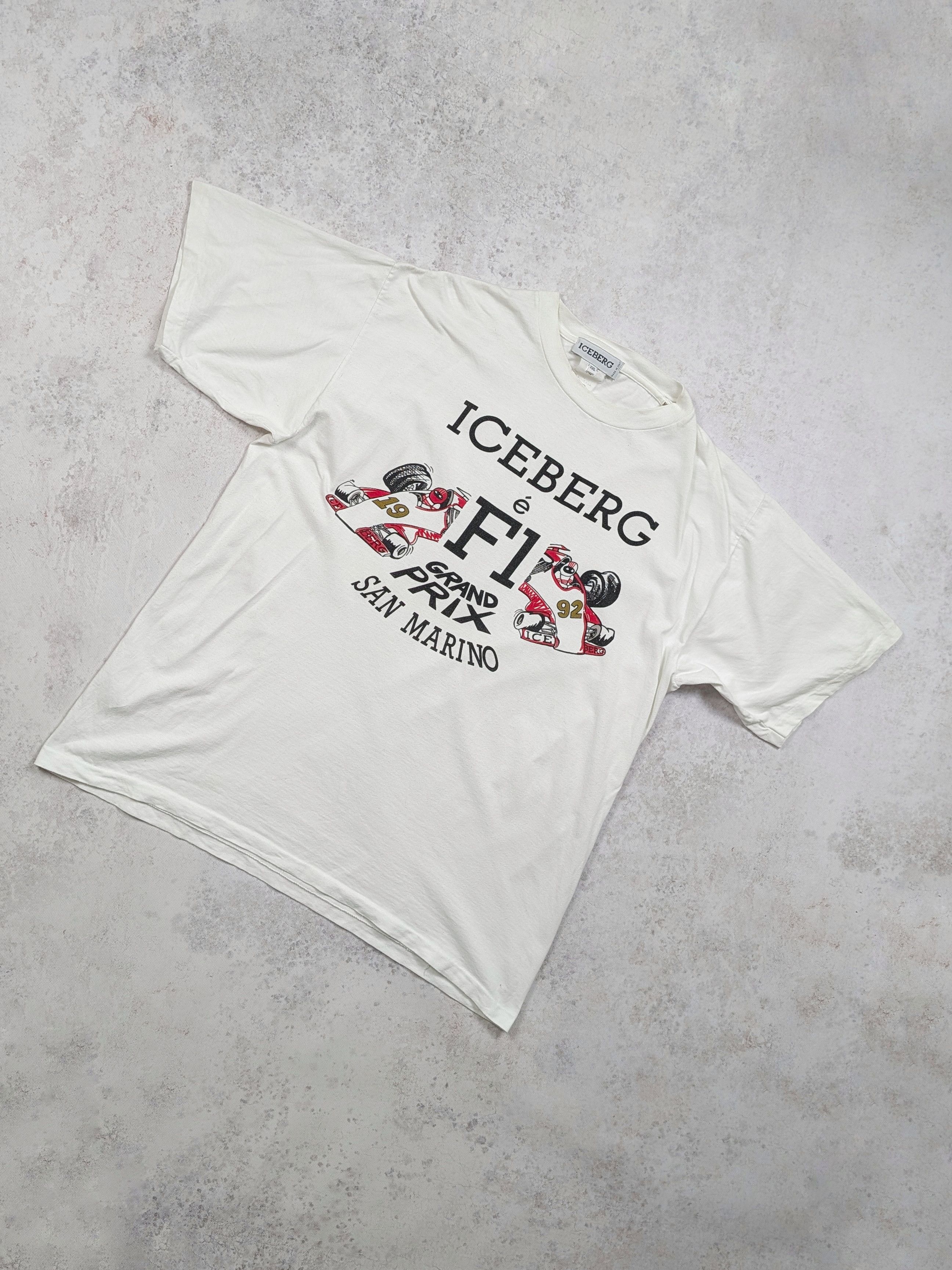 Iceberg Iceberg F1 Grand Prix San Marino 1992 Vintage 90s Size US XXL / EU 58 / 5 - 1 Thumbnail