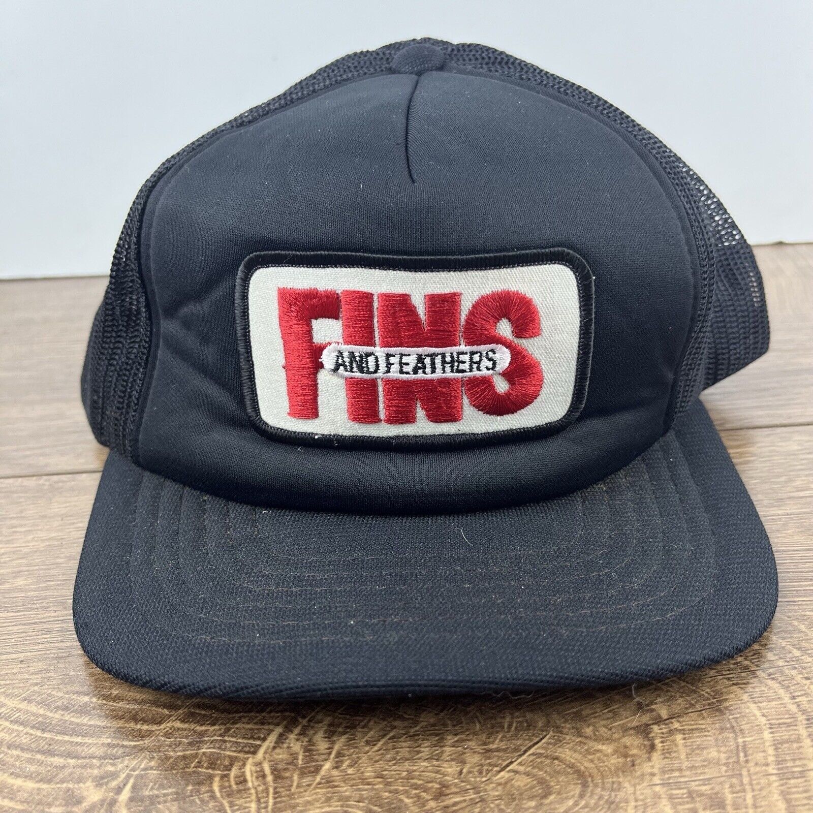 Other Fins and Feathers Snapback Hat Black Adjustable Hat Black Ad Size ONE SIZE - 5 Thumbnail