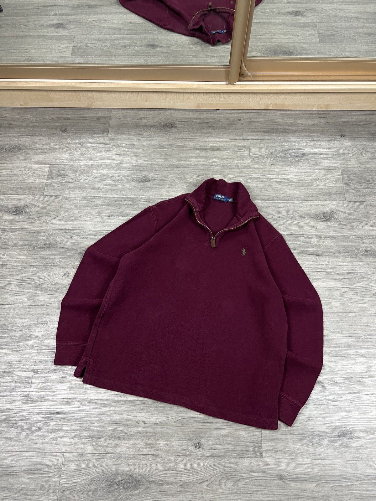 Lacoste Polo Ralph Lauren Half Zip Sweatshirt Embroidered Logo Size US M / EU 48-50 / 2 - 1 Thumbnail
