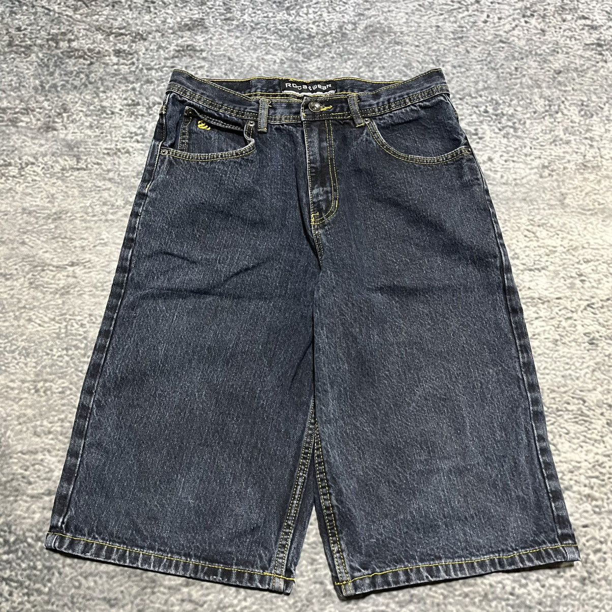 Rocawear VINTAGE Y2K ROCAWEAR BAGGY JORTS GRUNGE SKATER SHORTS SZ 29 Size US 29 - 5 Thumbnail