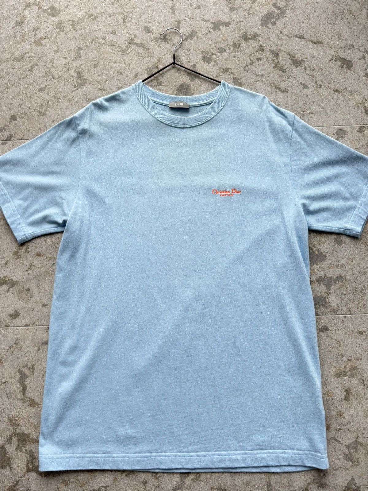 Dior Dior Christian Dior Couture Logo T-Shirt Blue Small Size US S / EU 44-46 / 1 - 1 Thumbnail