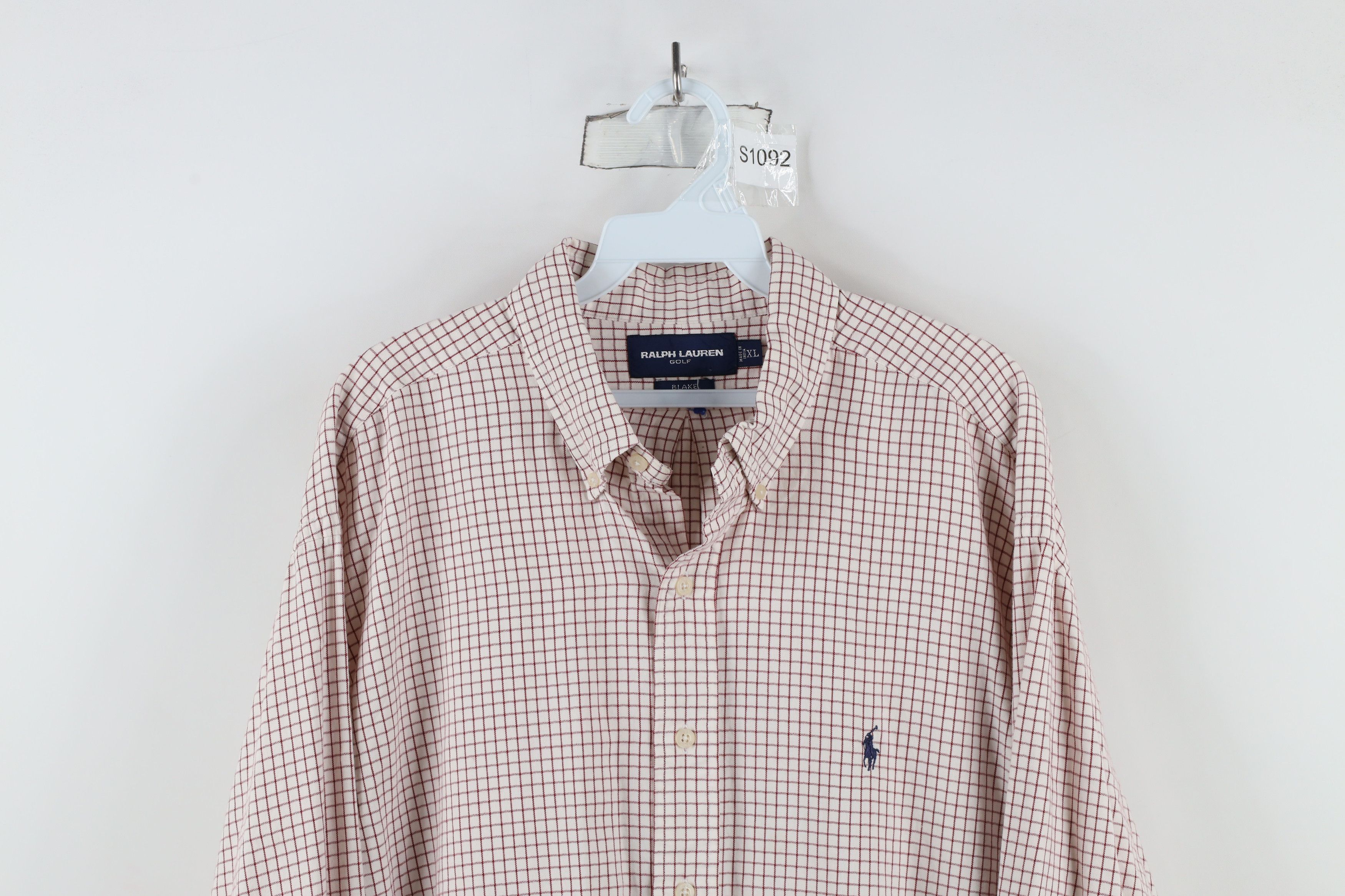 Ralph Lauren × Vintage Vintage 90s Polo Golf Ralph Lauren Button Down Shirt Size US XL / EU 56 / 4 - 2 Thumbnail