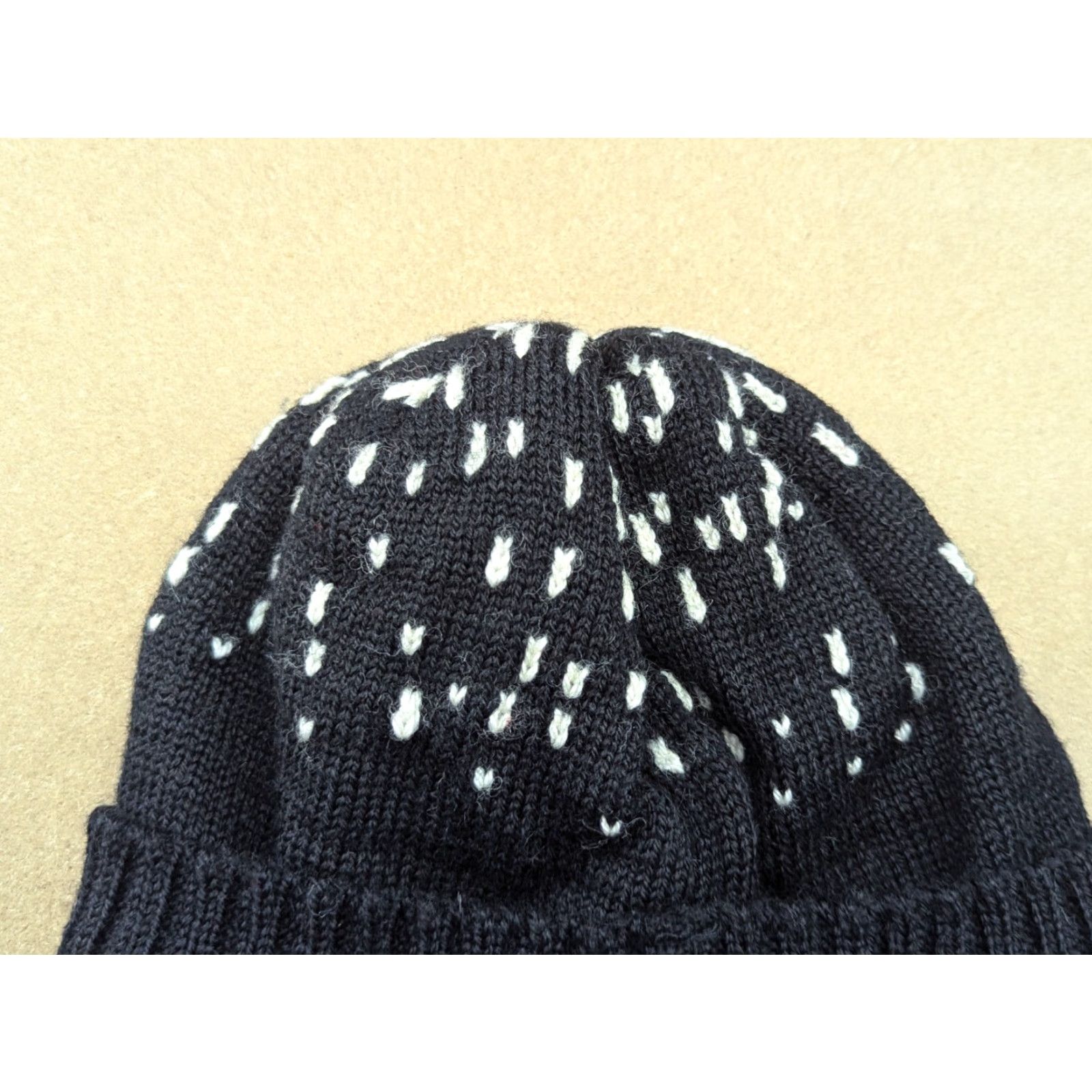 Dale Of Norway Dale of Norway X Henrik Vibskov Wool Beanie Hat Womens One Size Cuffed Black Size ONE SIZE - 8 Thumbnail