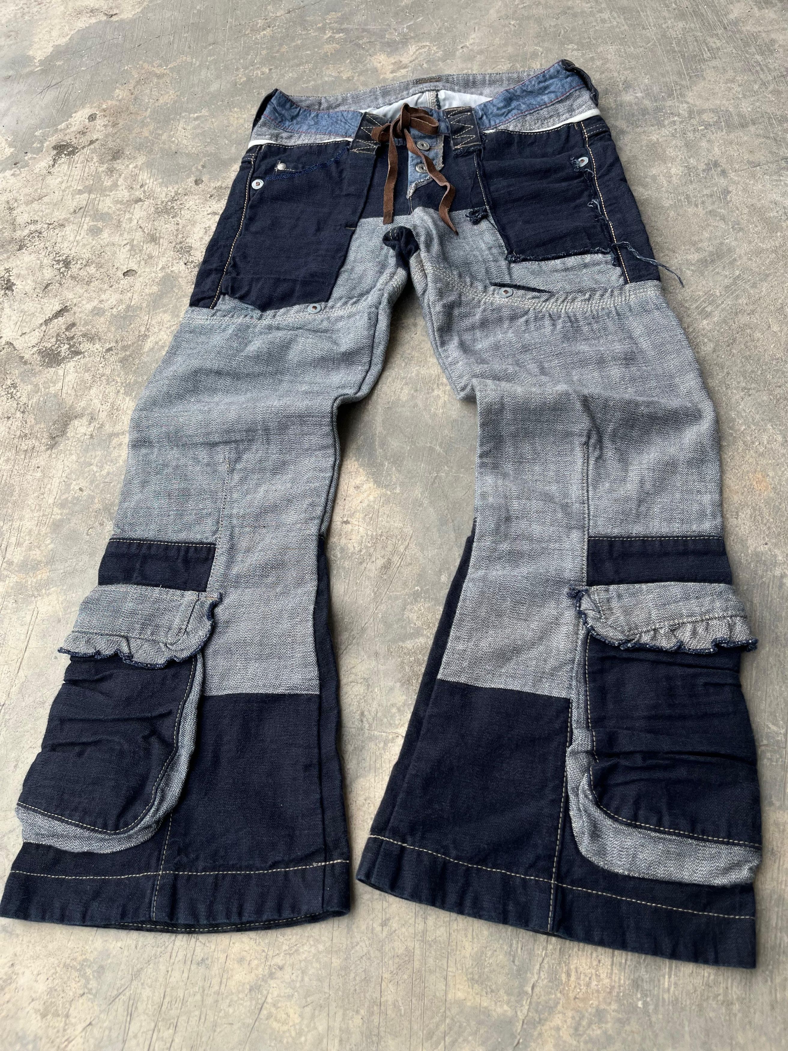 Marithe + Francois Girbaud Marithe Francois Girbaud Flared Pants Size US 27 - 2 Thumbnail