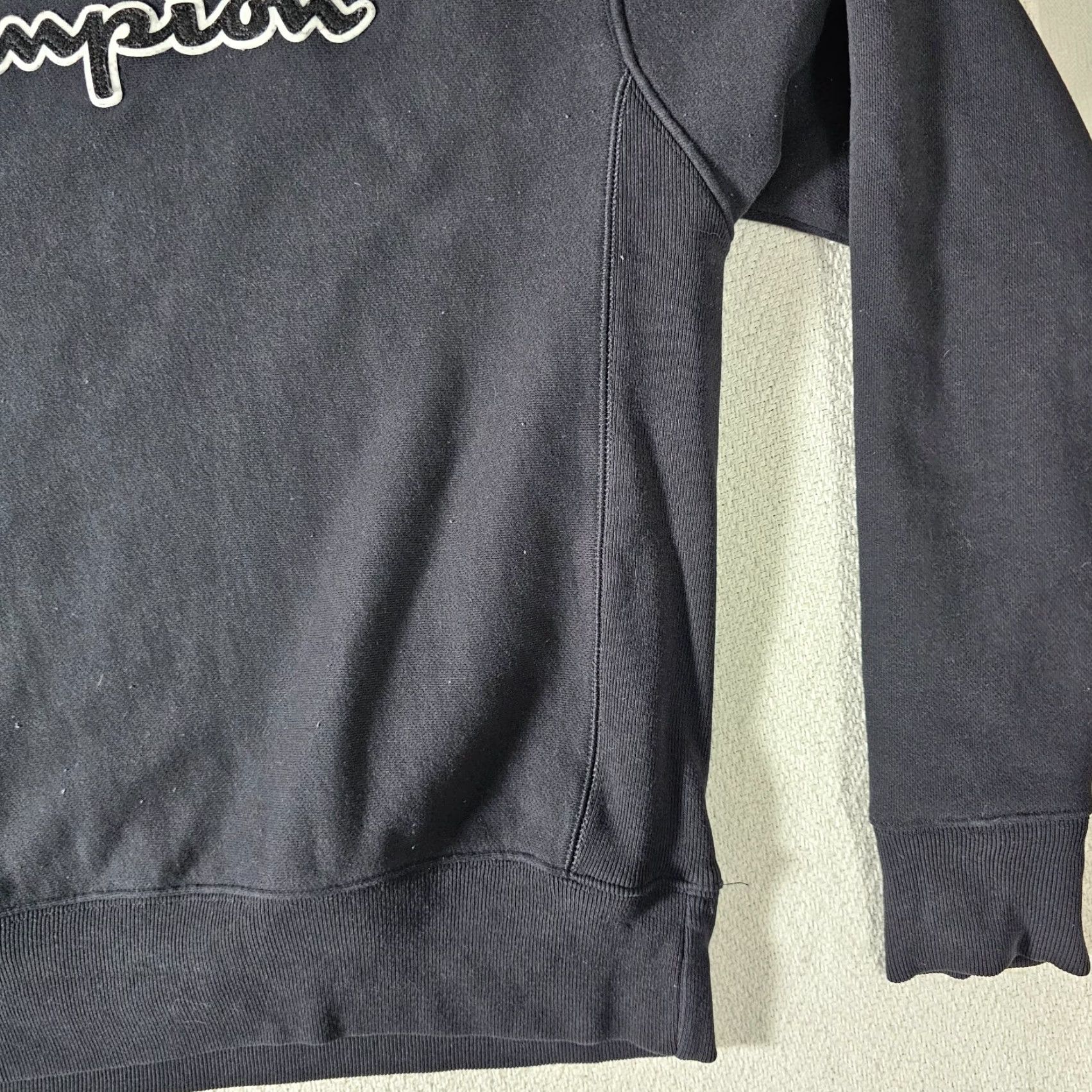 Champion VINTAGE Champion Reverse Weave Sweatshirt Adult L Black 1990s Mens Size US L / EU 52-54 / 3 - 4 Thumbnail