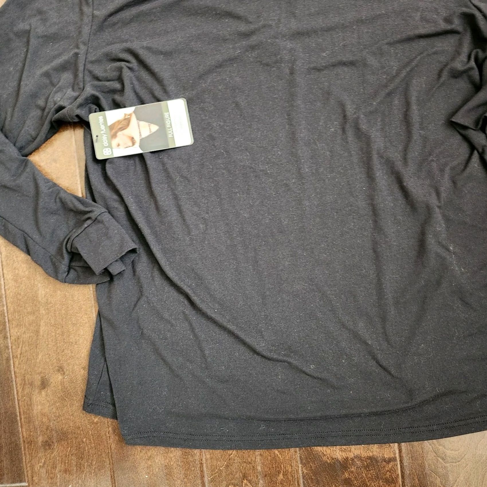 Vintage Daisy Fuentes Bow Back Top Shirt 2X Womens Black Leopard Trim Long Sleeve Bow Back Knit Polyester Blend Casual Party/Cocktail Formal Size XXL / US 16-18 / IT 52-54 - 5 Thumbnail