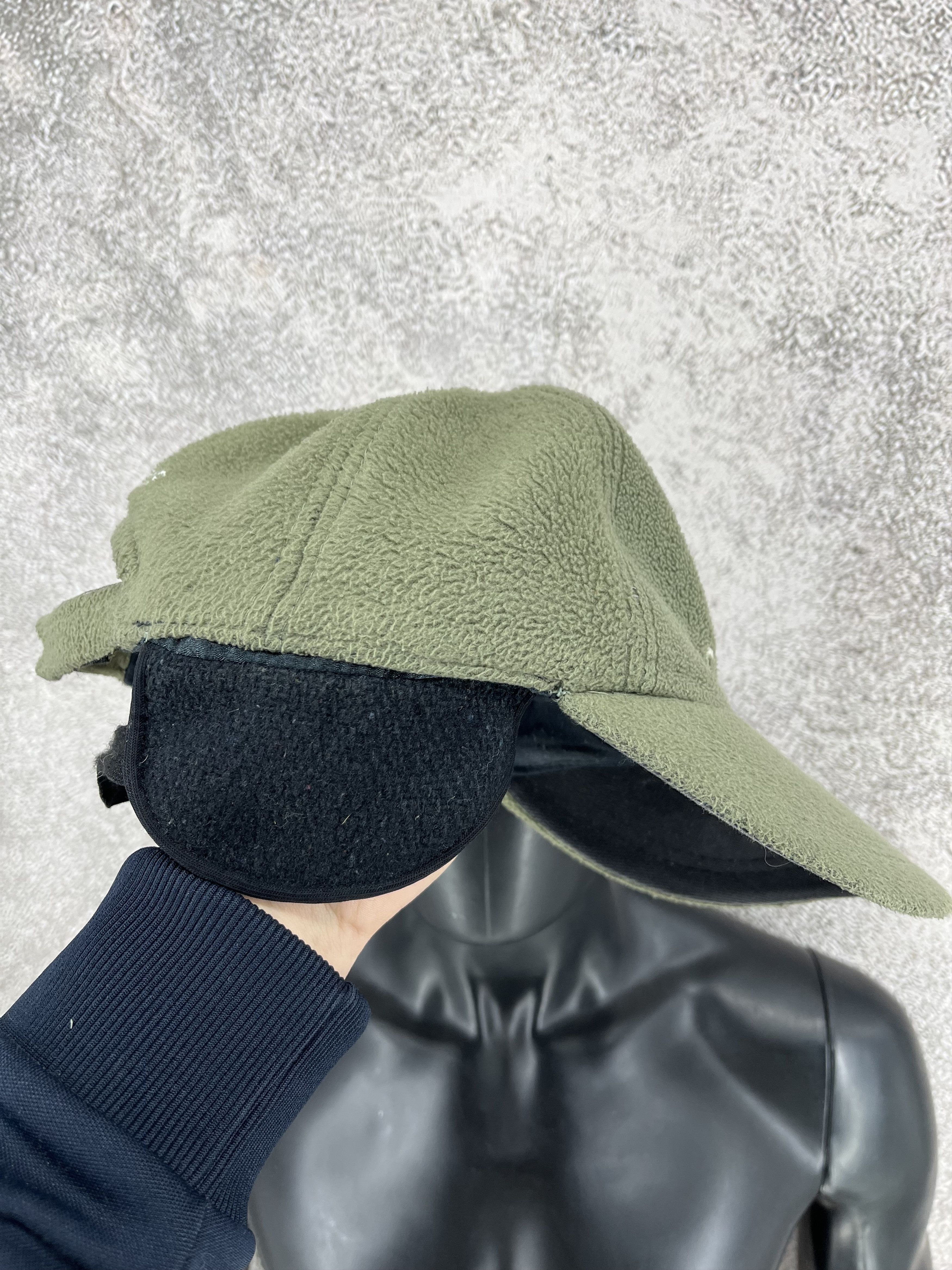 Adidas Vintage 90s Adidas Fleece Winter Gorpcore Cap Size ONE SIZE - 6 Thumbnail