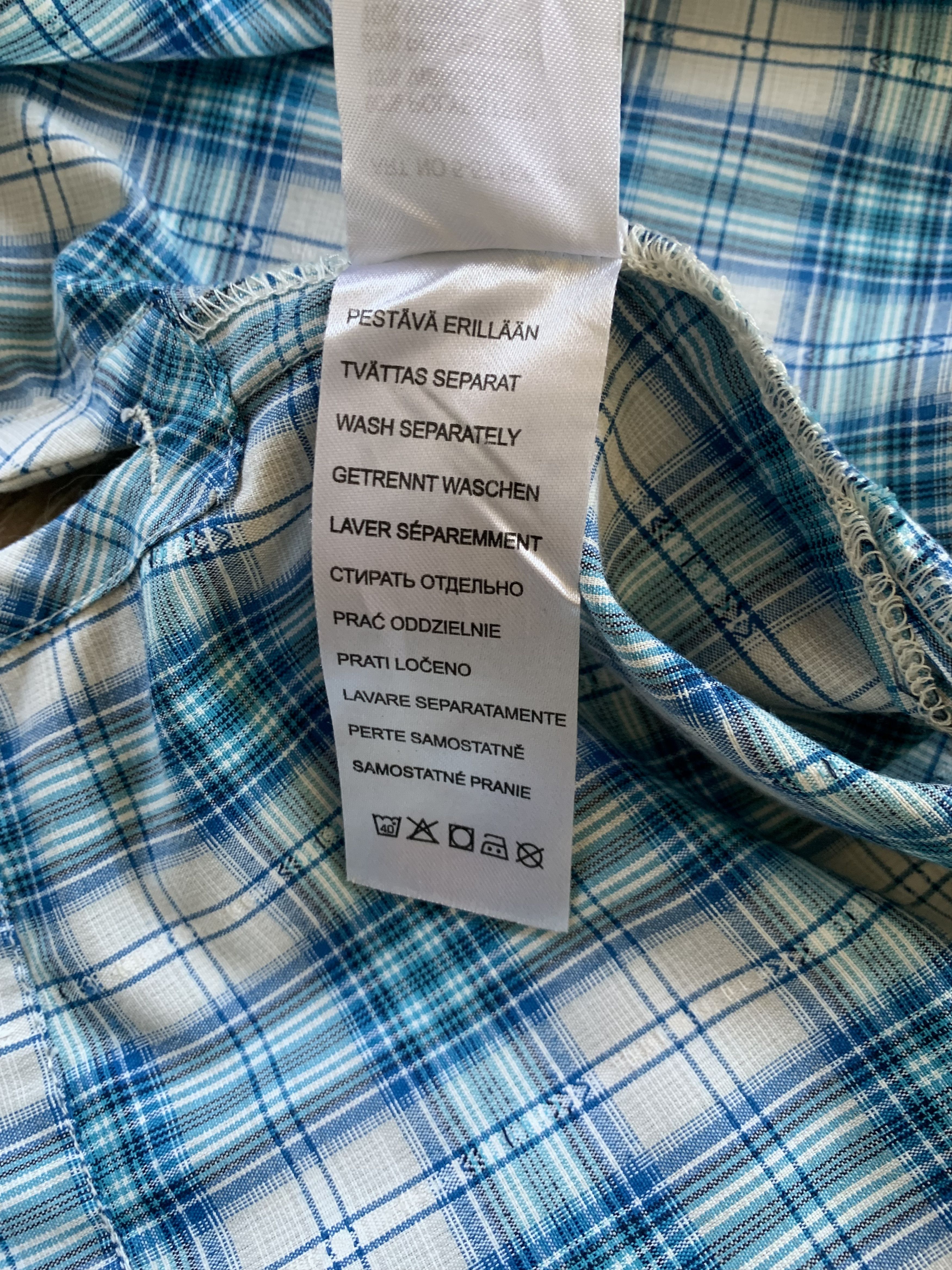 Sports Specialties Icepeak Mens Plaid Short Sleeve Trekking Shirt Size US L / EU 52-54 / 3 - 10 Thumbnail