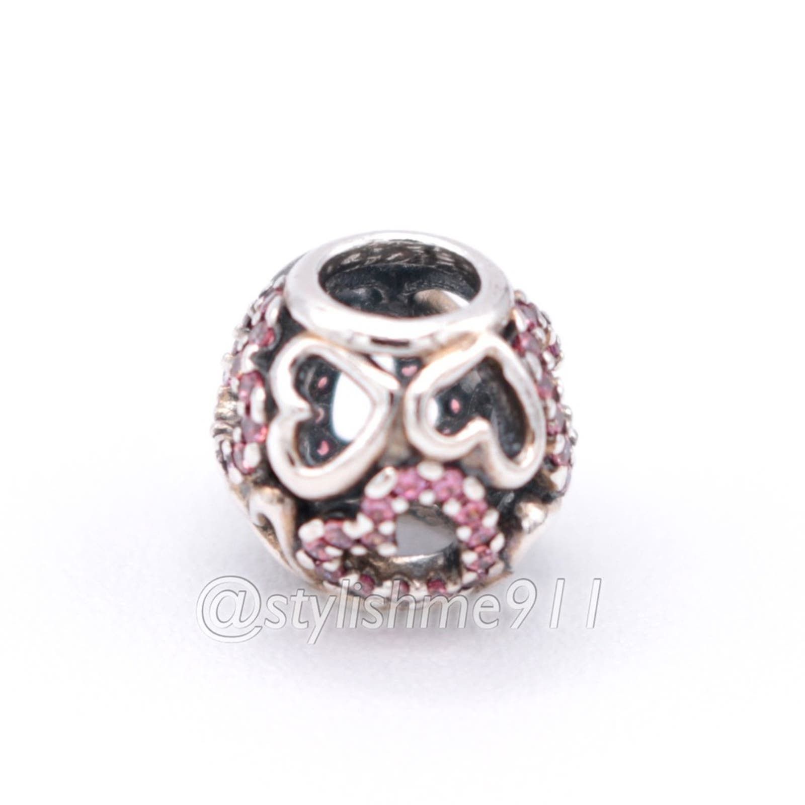 pandora Authentic PANDORA Falling in Love Charm - 791424CZS Size ONE SIZE - 10 Thumbnail