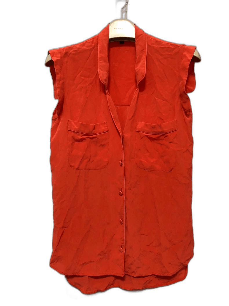 Gucci Gucci Women's Silk Top with Pockets Size US M / EU 48-50 / 2 - 1 Thumbnail