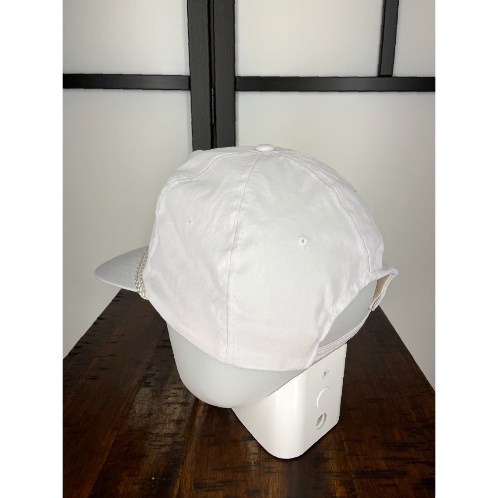 Vintage Formula Power Hat Cap Strap Back Adult One Size White Nylon 90s Look KC Collections Baseball Cap Men's Adjustable Lightweight Hair-Screw Rope Fashion Size ONE SIZE - 5 Thumbnail