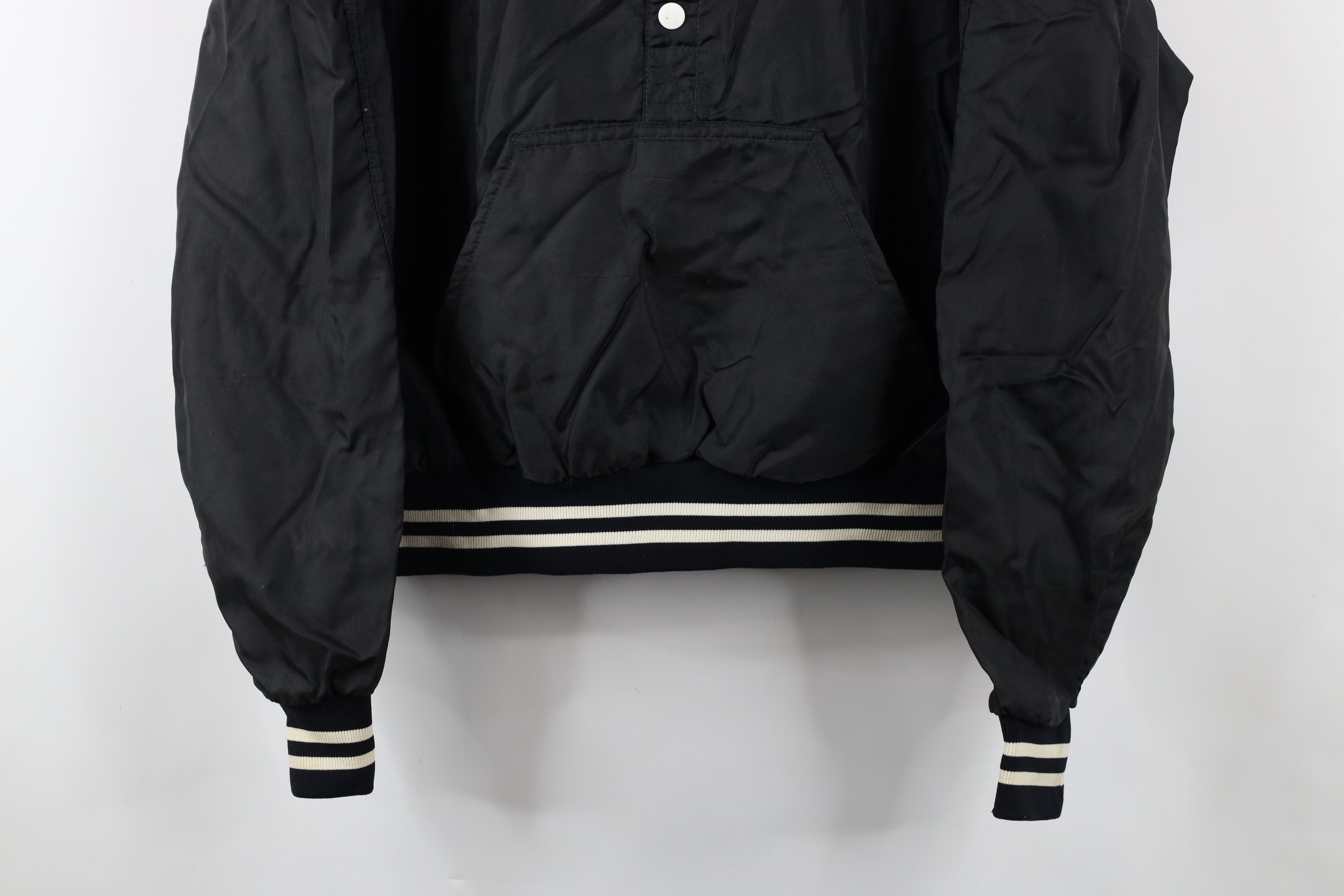 Vintage Vintage 70s 80s Streetwear Lined Button Pullover Jacket USA Size US L / EU 52-54 / 3 - 3 Thumbnail